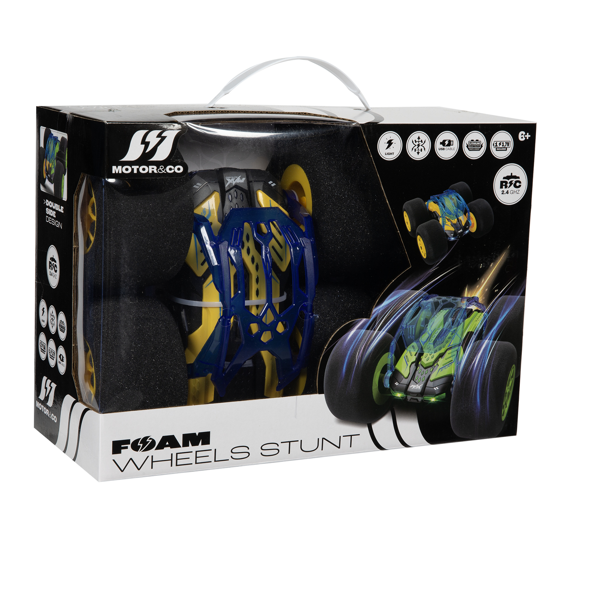 Foam wheels stunt - motor & co - MOTOR & CO.