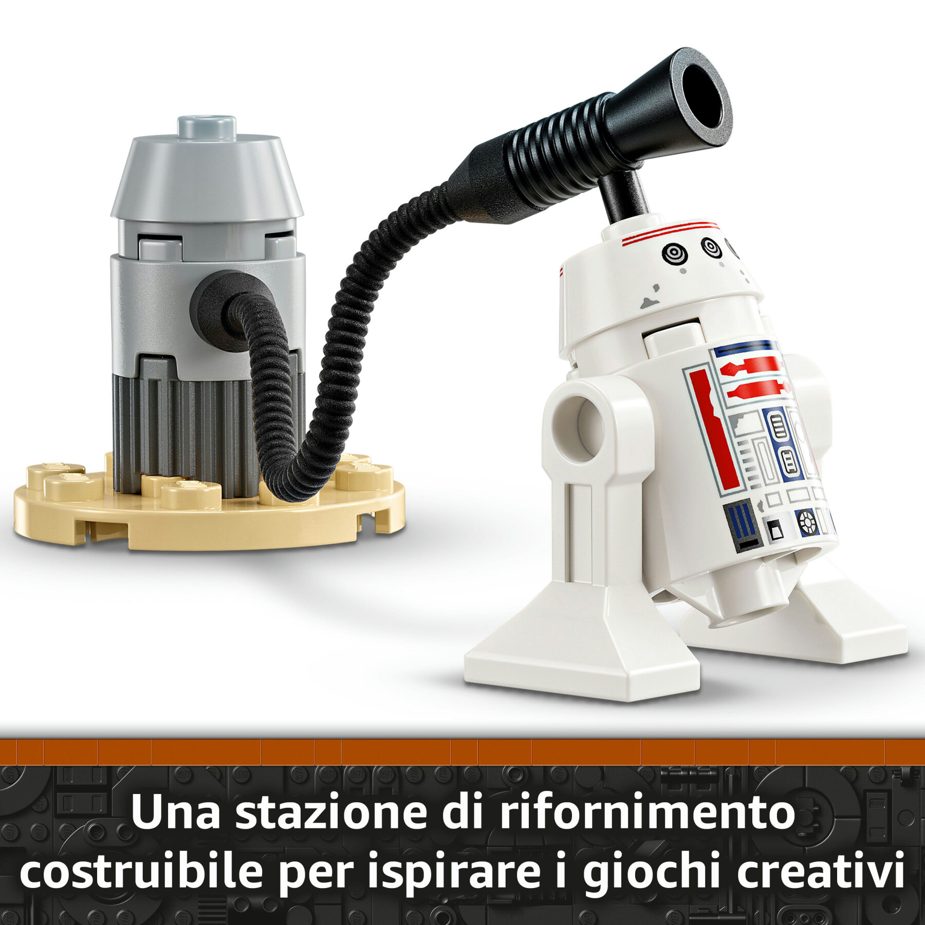 Lego star wars 75410 n-1 starfighter di mando e grogu con 3 personaggi, astronave giocattolo da costruire per bambini 4+ - LEGO® Star Wars™, Star Wars