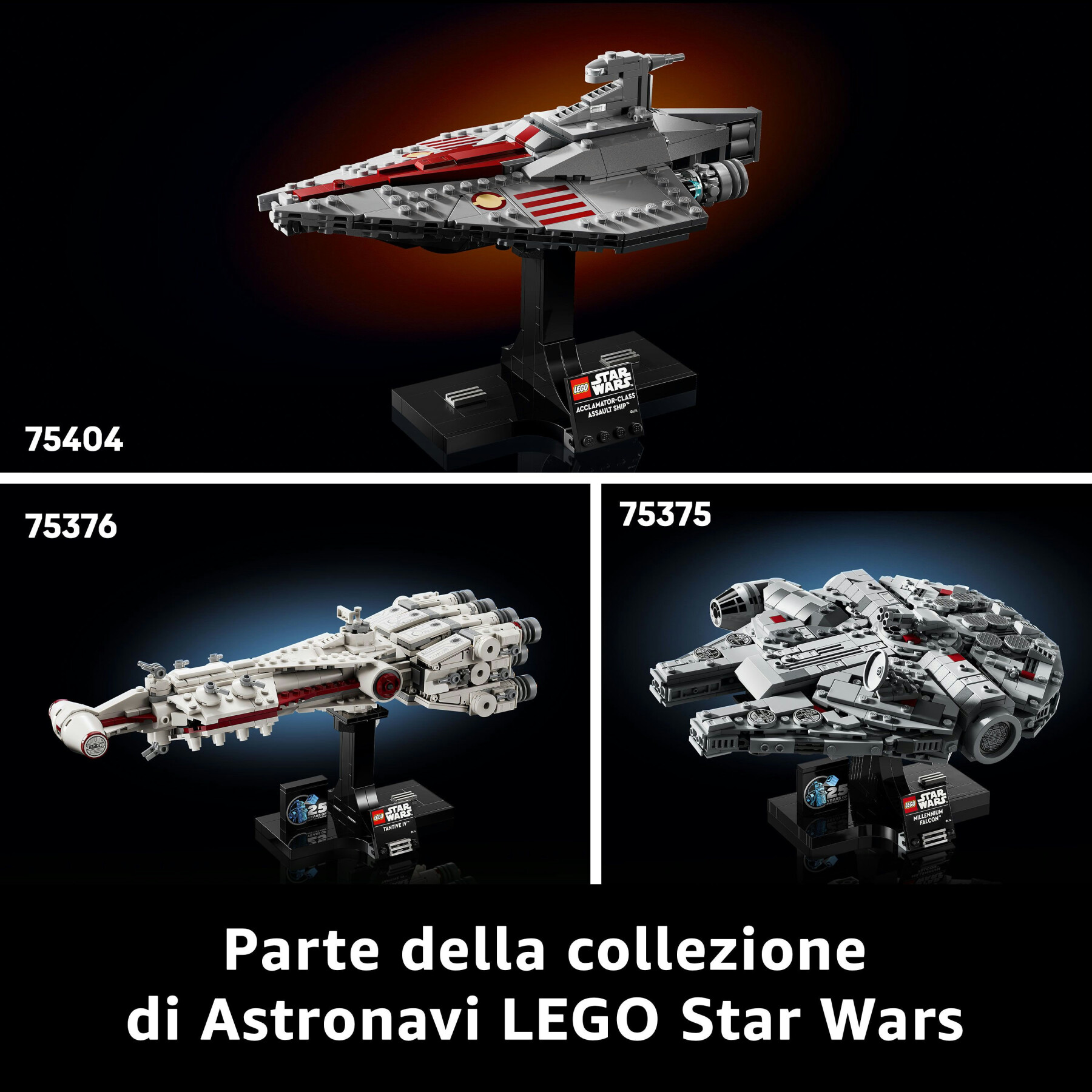 Lego star wars 75405 starcruiser home one, astronave da collezione con fregata medica nebulon-b, regalo adulti, uomo e donna - LEGO® Star Wars™