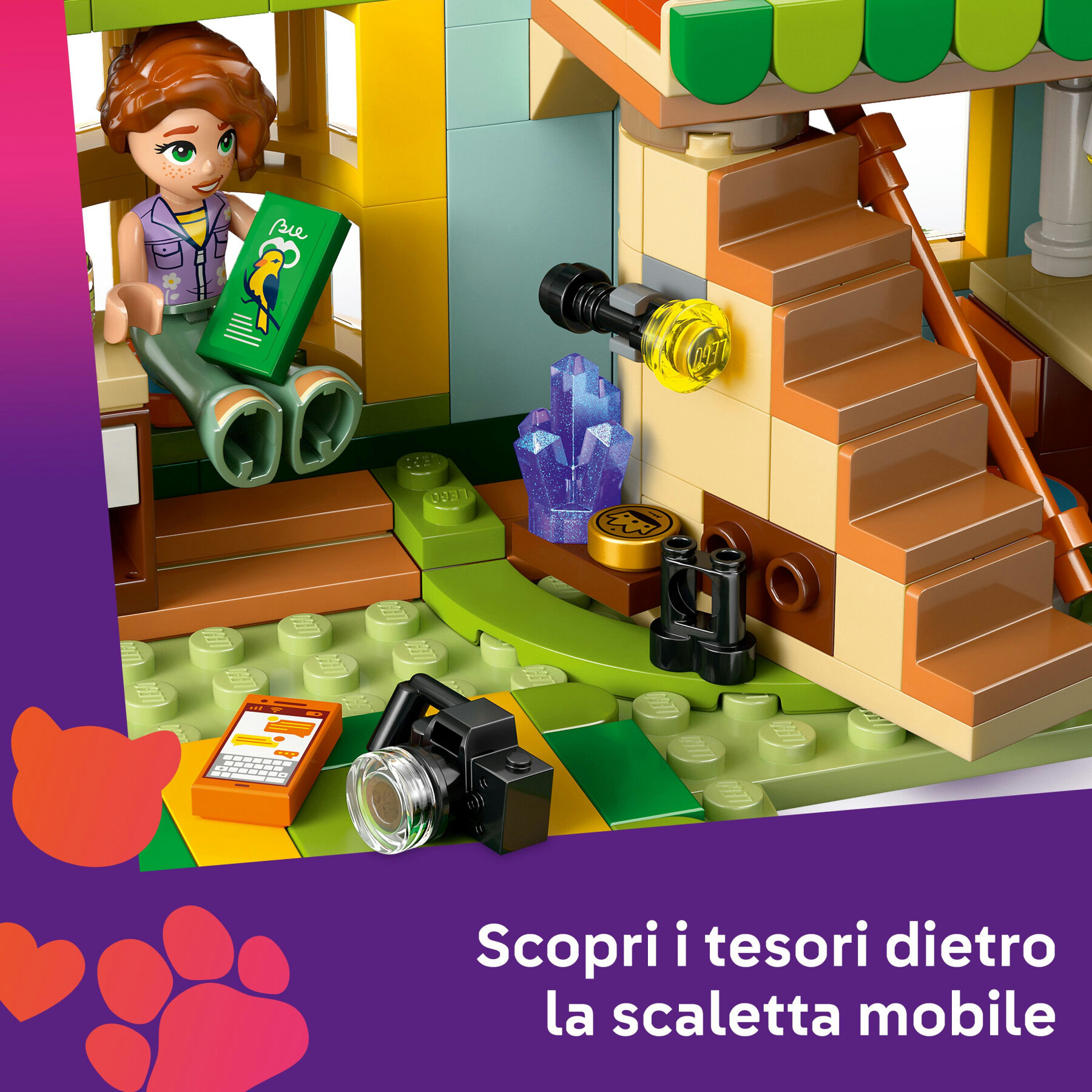 Lego friends 42646 la camera di autumn, giochi creativi per lo sviluppo abilità sociali delle bambine 6+ amanti della natura - LEGO FRIENDS