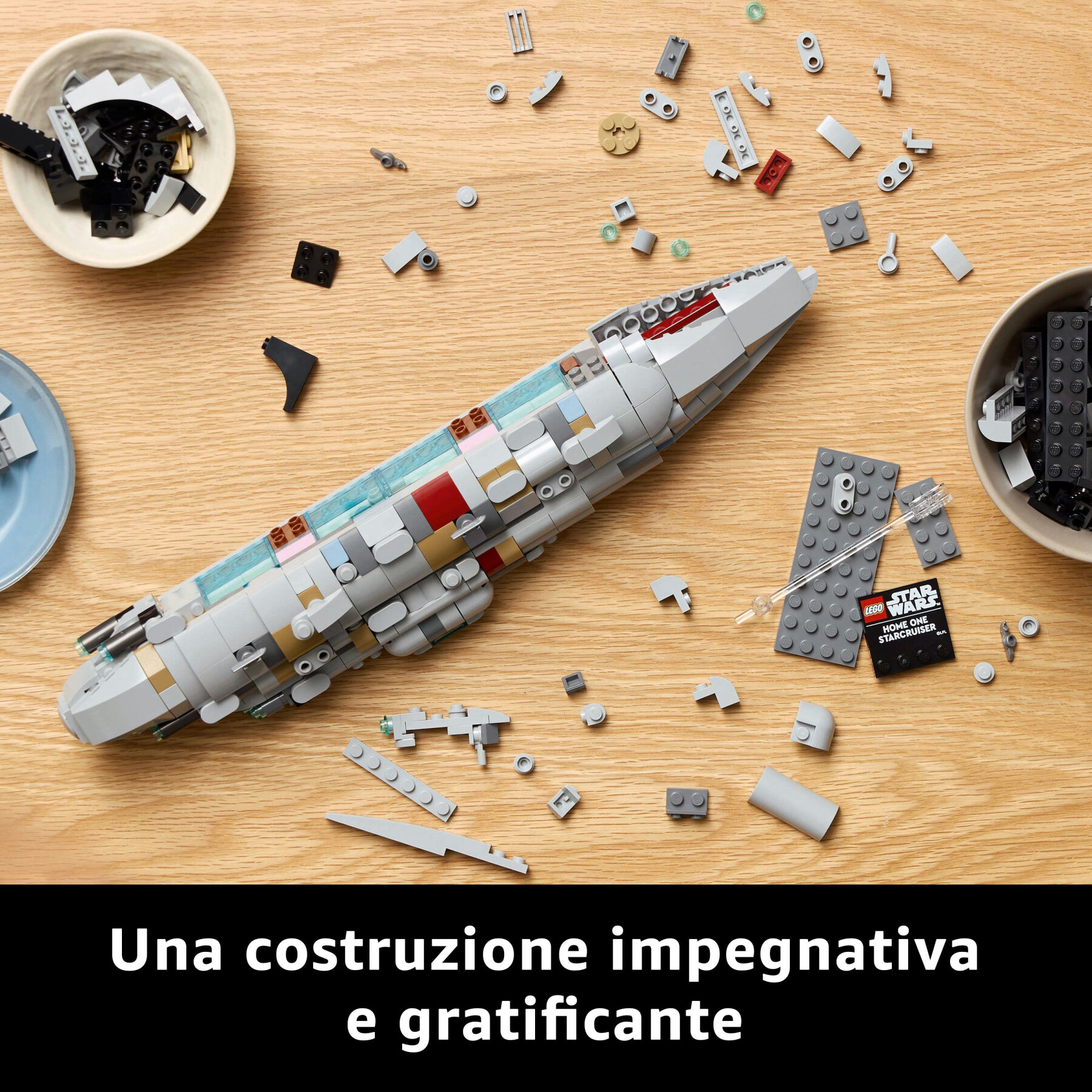 Lego star wars 75405 starcruiser home one, astronave da collezione con fregata medica nebulon-b, regalo adulti, uomo e donna - LEGO® Star Wars™