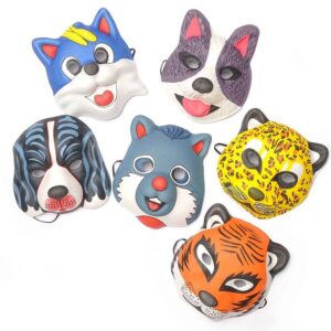 Mascherina animali in eva stampata - assortito in diversi di modelli - CIAO