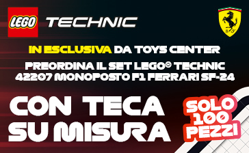 IN ESCLUSIVA PREORDINA IL SET LEGO TECHNIC 42207