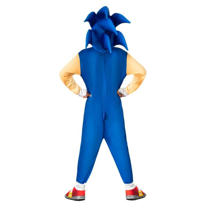 Costume sonic classic per bambini - licenza ufficiale, morbido e confortevole disponibile in diverse taglie - Sonic