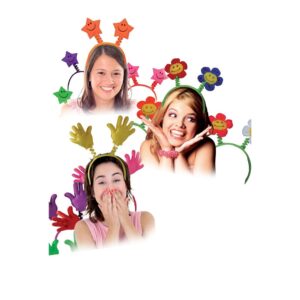 Cerchietti in colori, soggetti e forme varie - assortito in diversi di modelli - CIAO