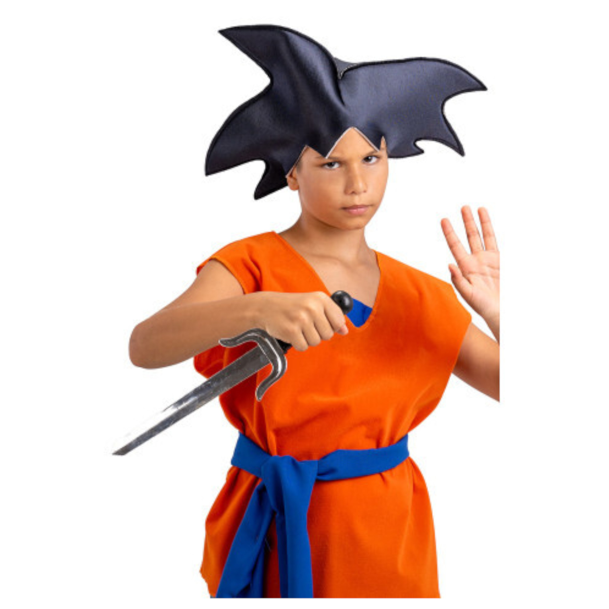 Set manga copricapo con nunchaku disponibile in diversi colori - CIAO