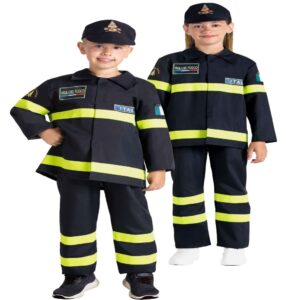 Costume da vigile del fuoco licenza ufficiale - forze dell'ordine - CIAO