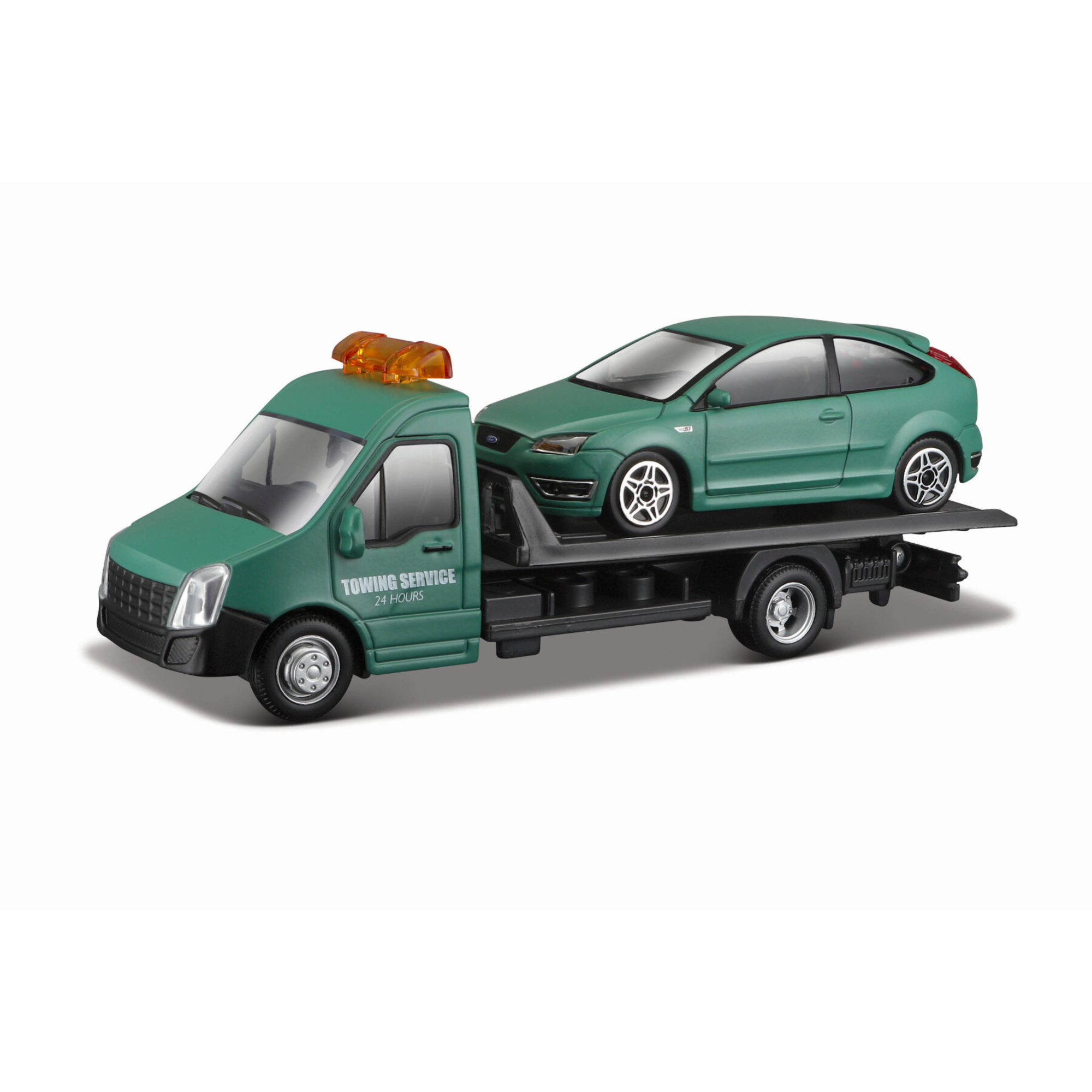 Assortimento carro attrezzi bburago (con auto) in scala 1/43. scatola vetrina. - BBURAGO