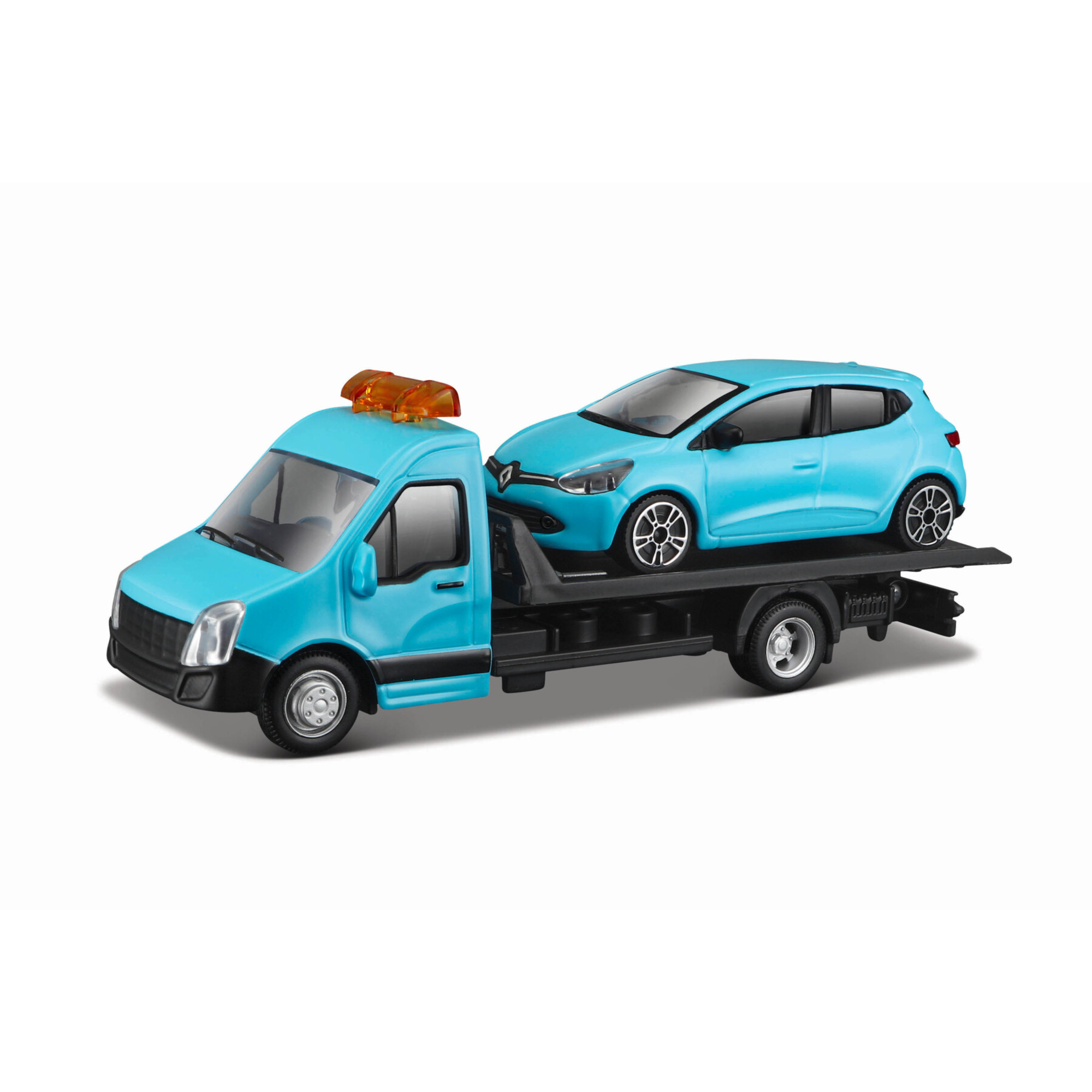 Assortimento carro attrezzi bburago (con auto) in scala 1/43. scatola vetrina. - BBURAGO