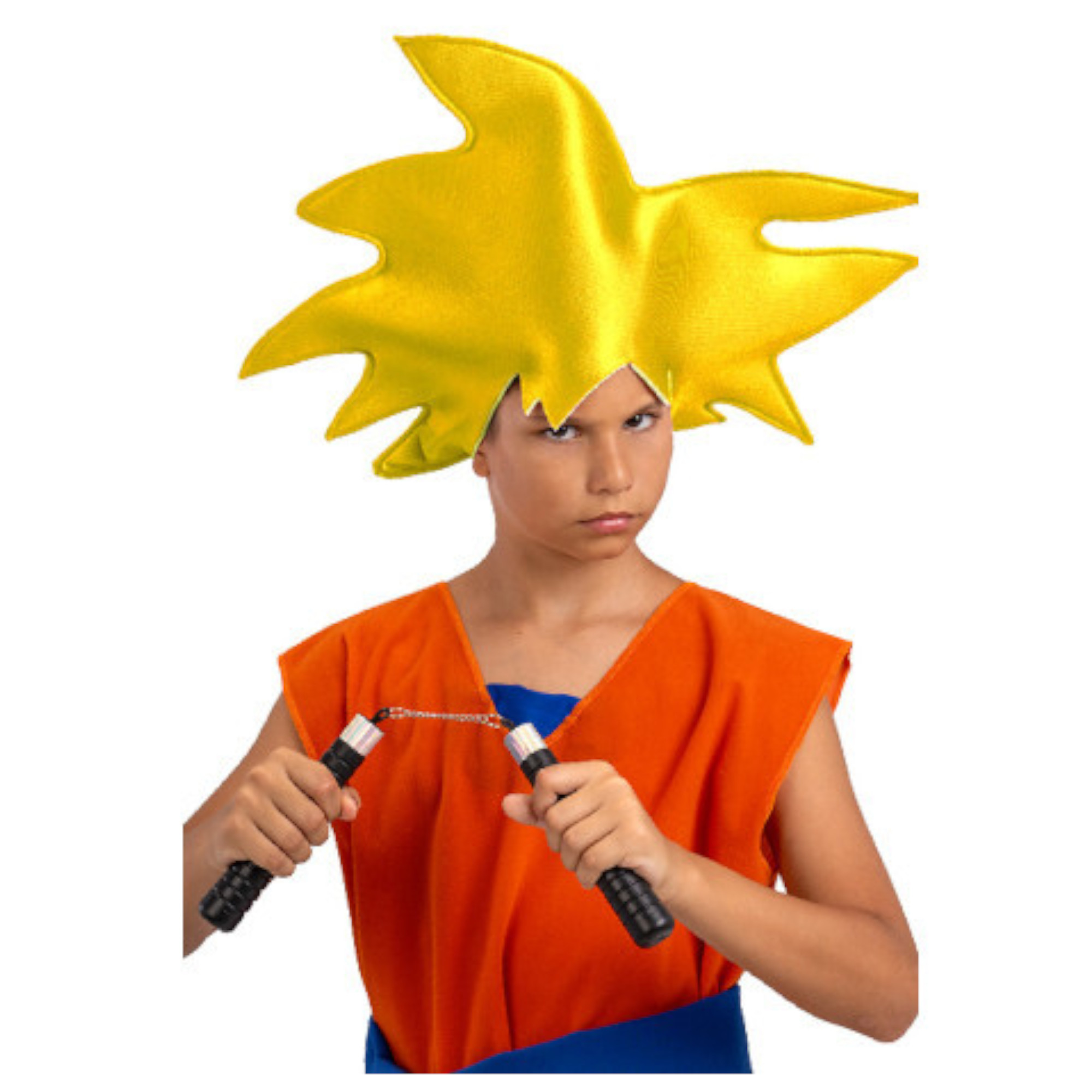 Set manga copricapo con nunchaku disponibile in diversi colori - CIAO