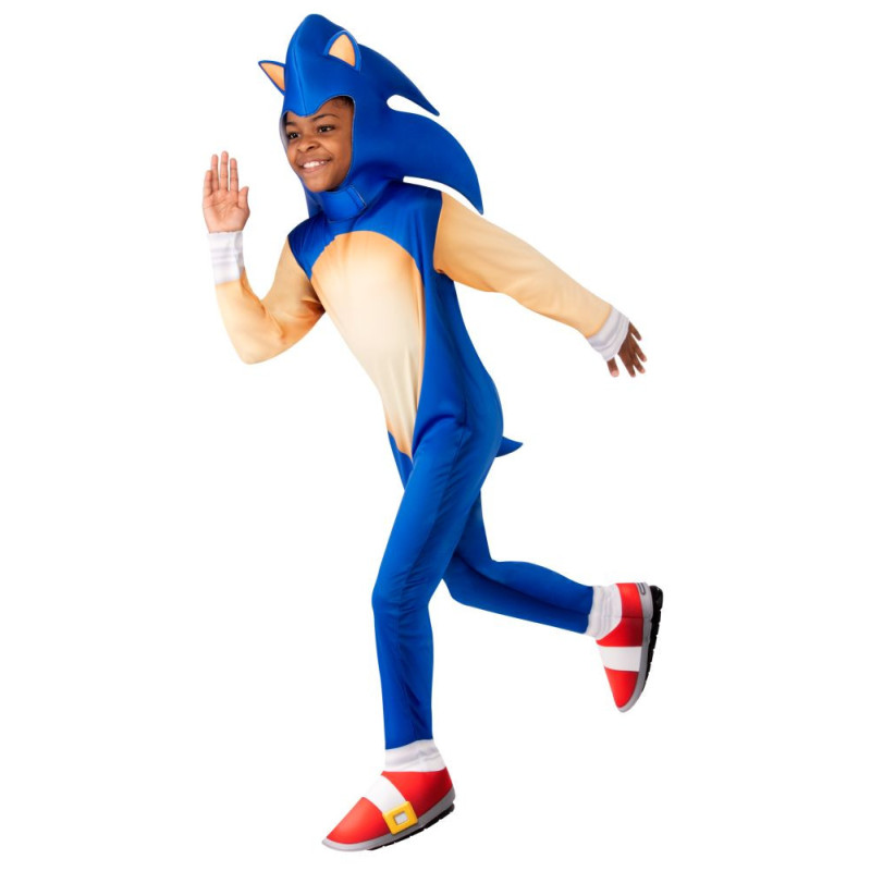 Costume sonic classic per bambini - licenza ufficiale, morbido e confortevole disponibile in diverse taglie - Sonic