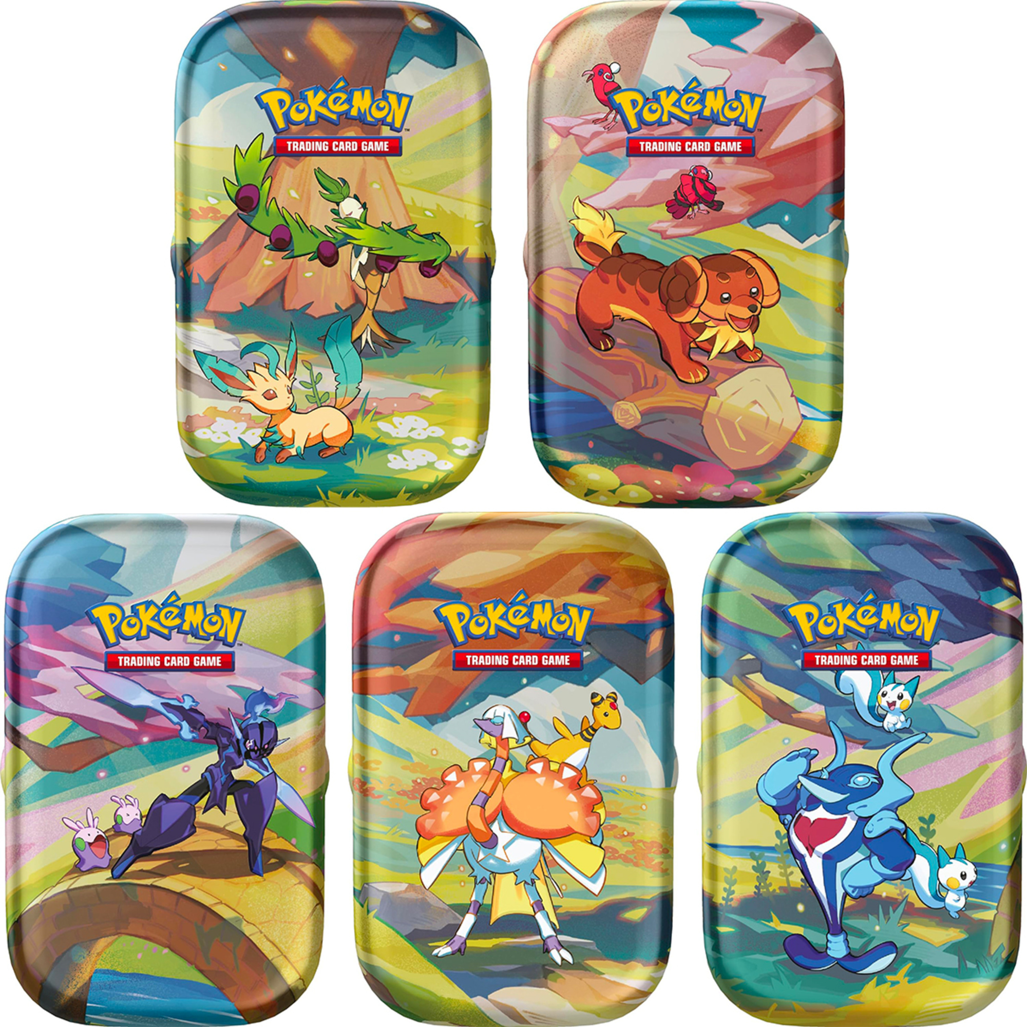 Pokémon scarlatto e violetto - paldea sfavillante  - mini tin assortita da collezione - POKEMON