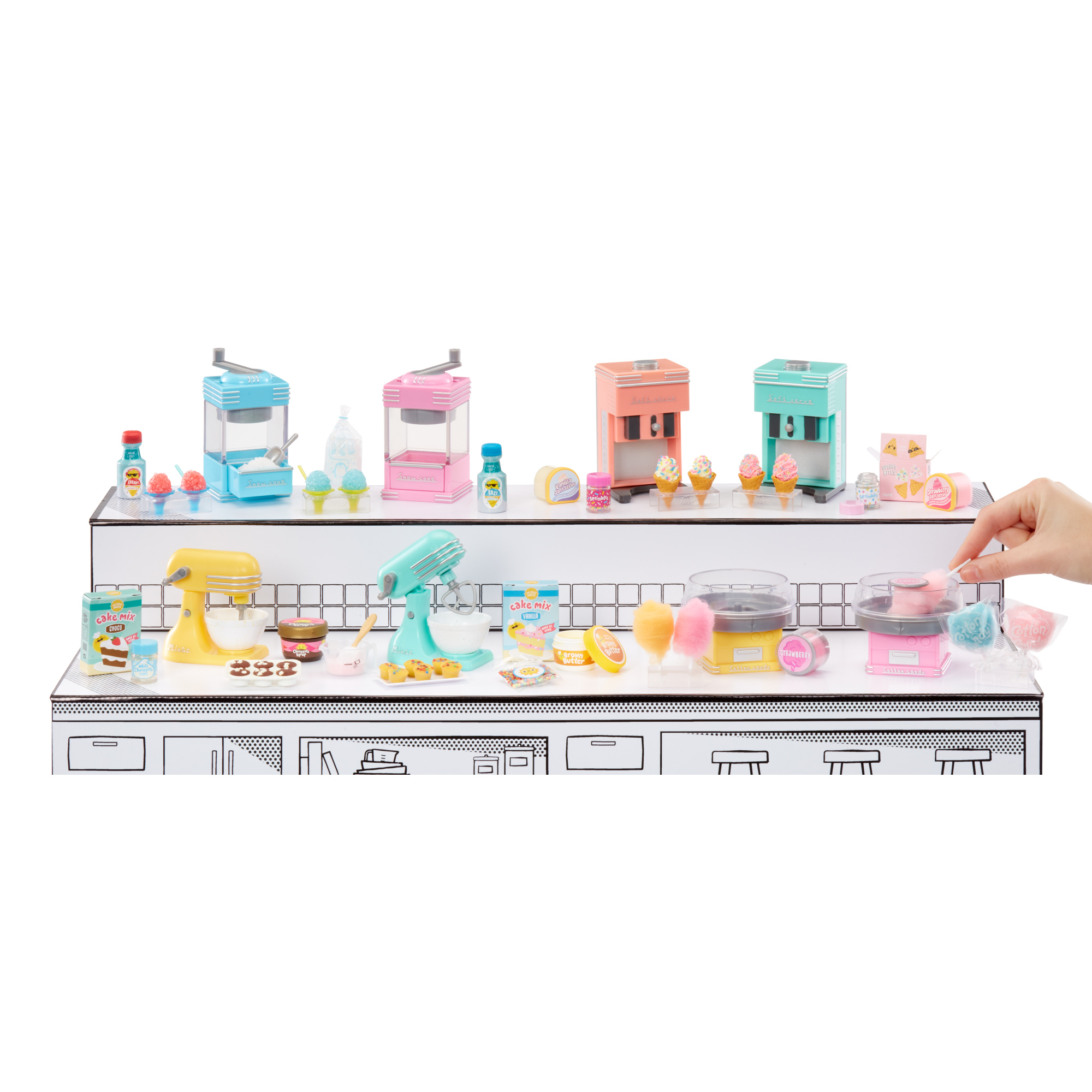 Miniverse make it mini appliances serie 2 di mga - mini oggetti da collezione, fai-da-te, gioco di resina, cibo replica. età 8+ - non commestibile - MINIVERSE MGA