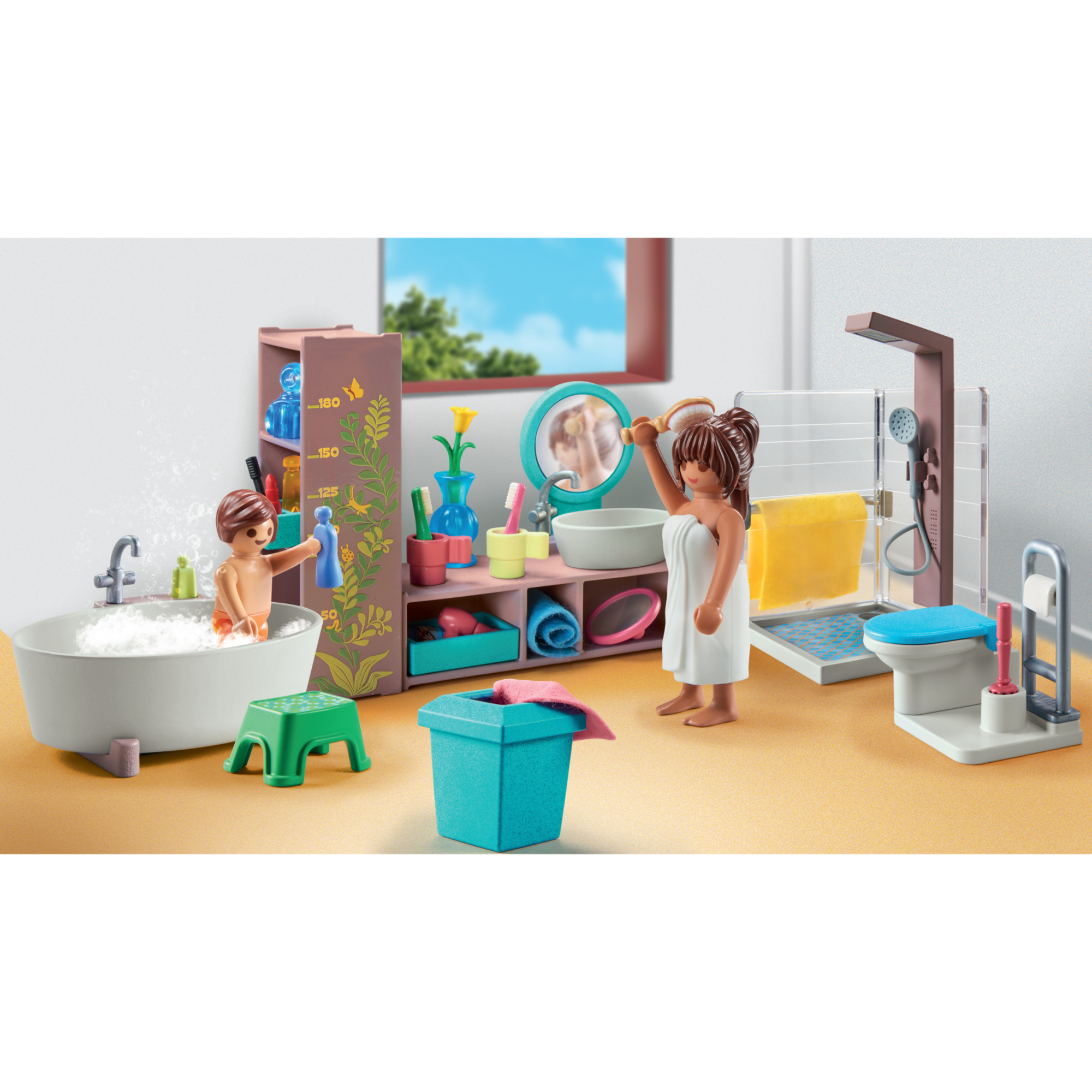 Playmobil my life 71611 bagno con vasca - 4+ anni - Playmobil