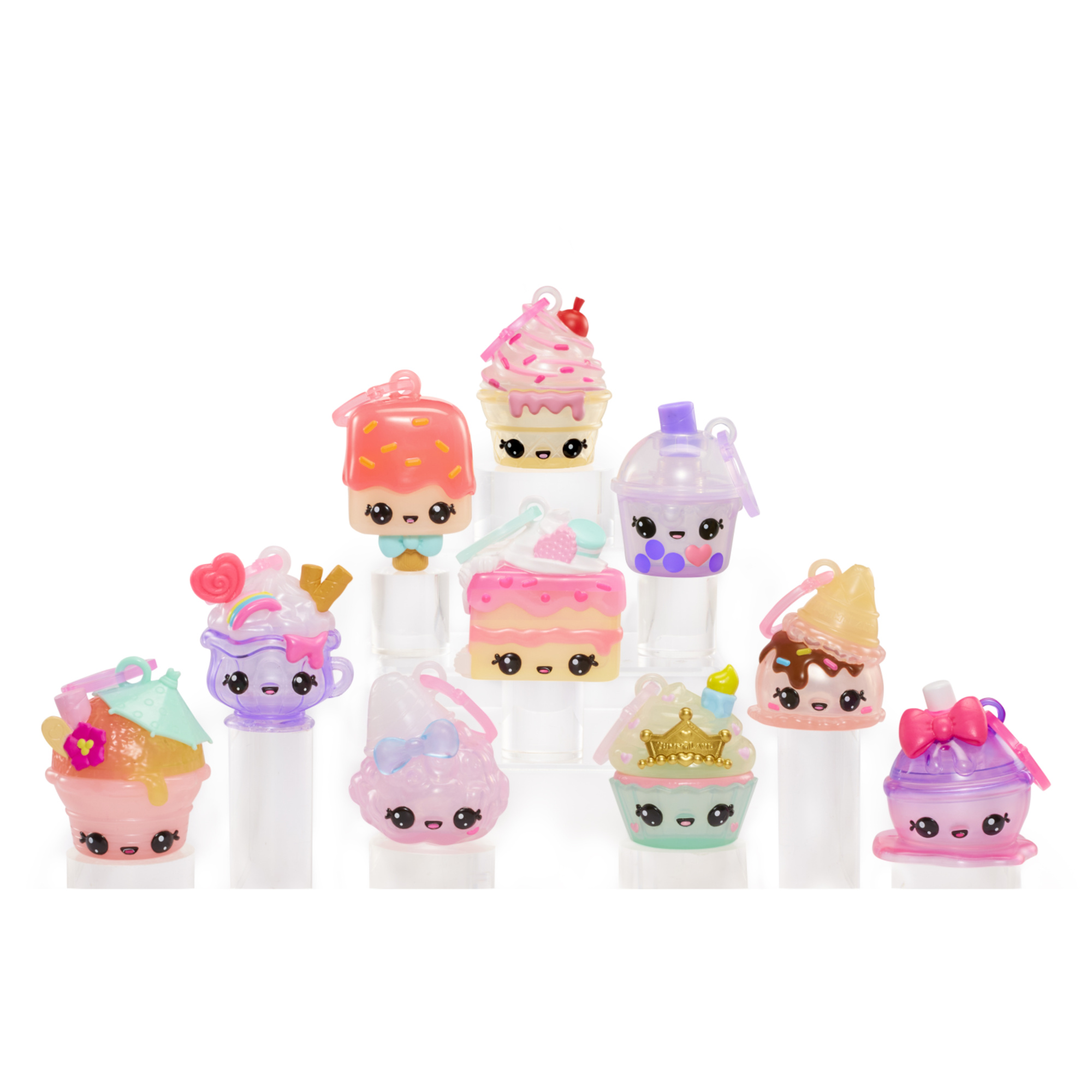 Yummiland num nom body scents roller singolo assortito - include 1 num nom, crea il tuo profumo personalizzato, funge da portachiavi - YUMMILAND