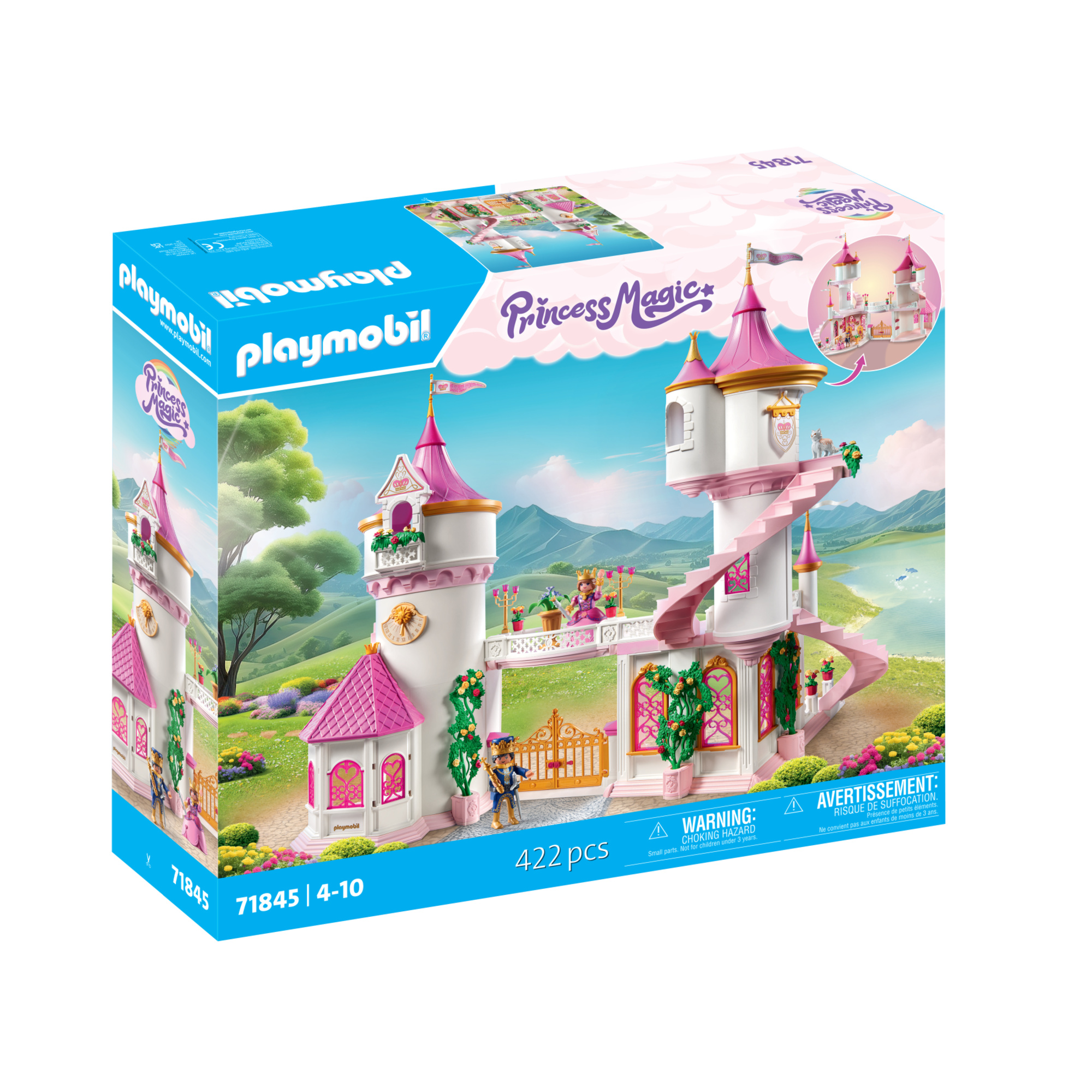 Playmobil princess magic 71845 castello delle principesse - 4+ anni - Playmobil
