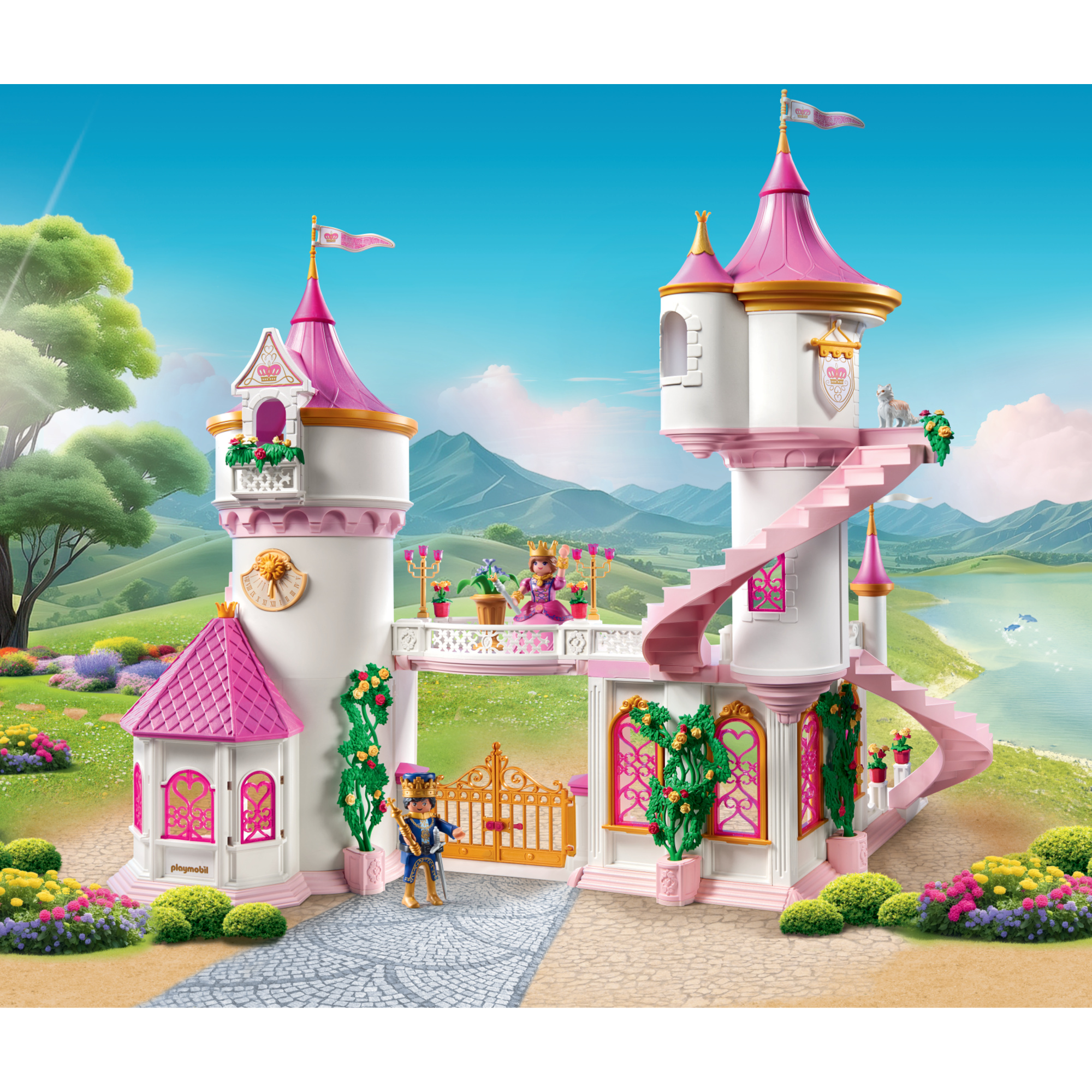 Playmobil princess magic 71845 castello delle principesse - 4+ anni - Playmobil