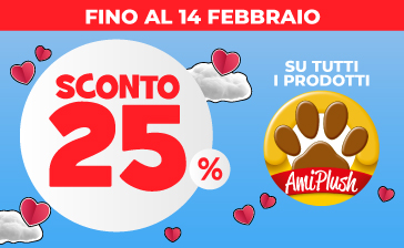 -25% SUI PRODOTTI AMIPLUSH