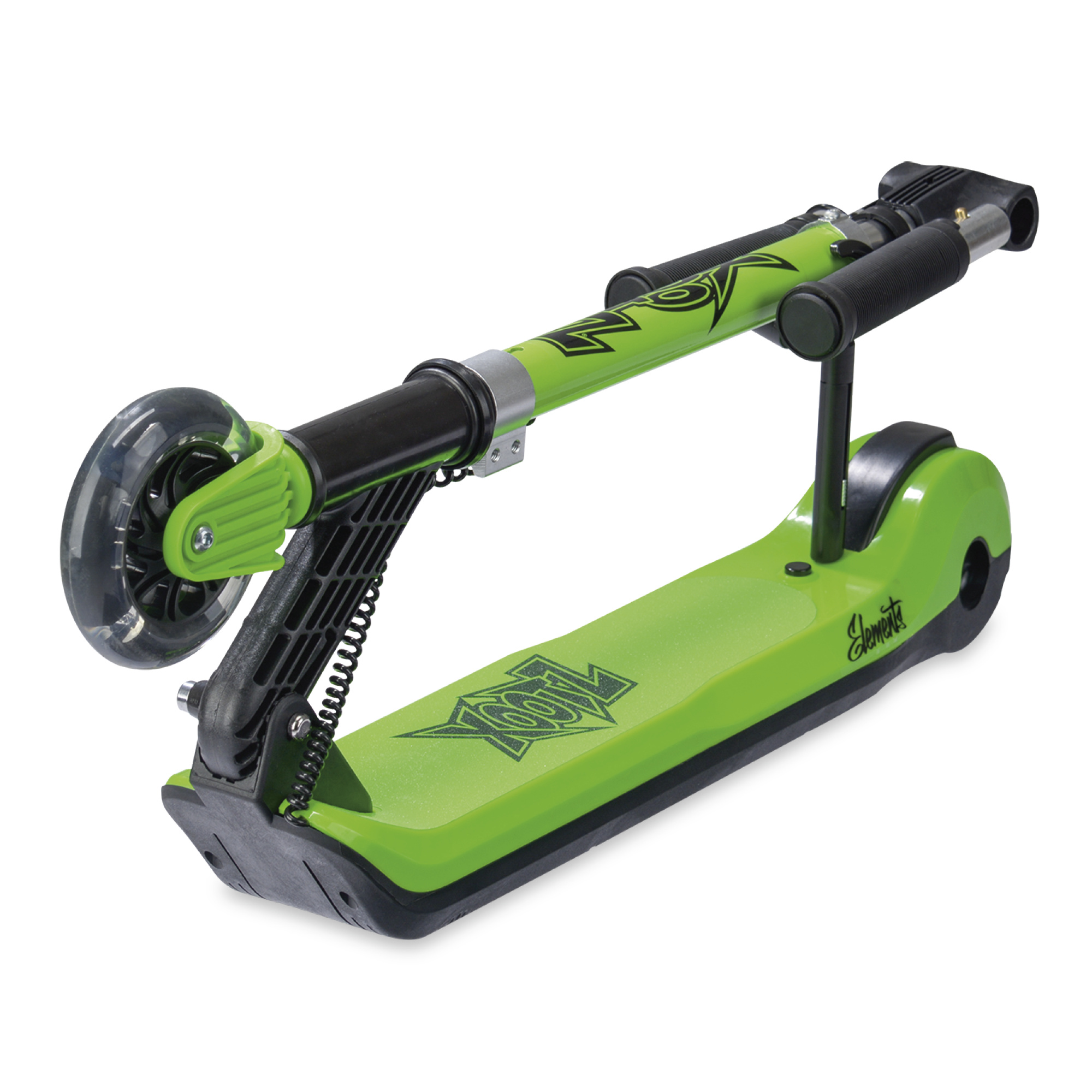Monopattino elettrico 12v pieghevole con led, freno posteriore, pedana antiscivolo, autonomia 60 min, velocità 8 km/h, max 50 kg - SUN&SPORT