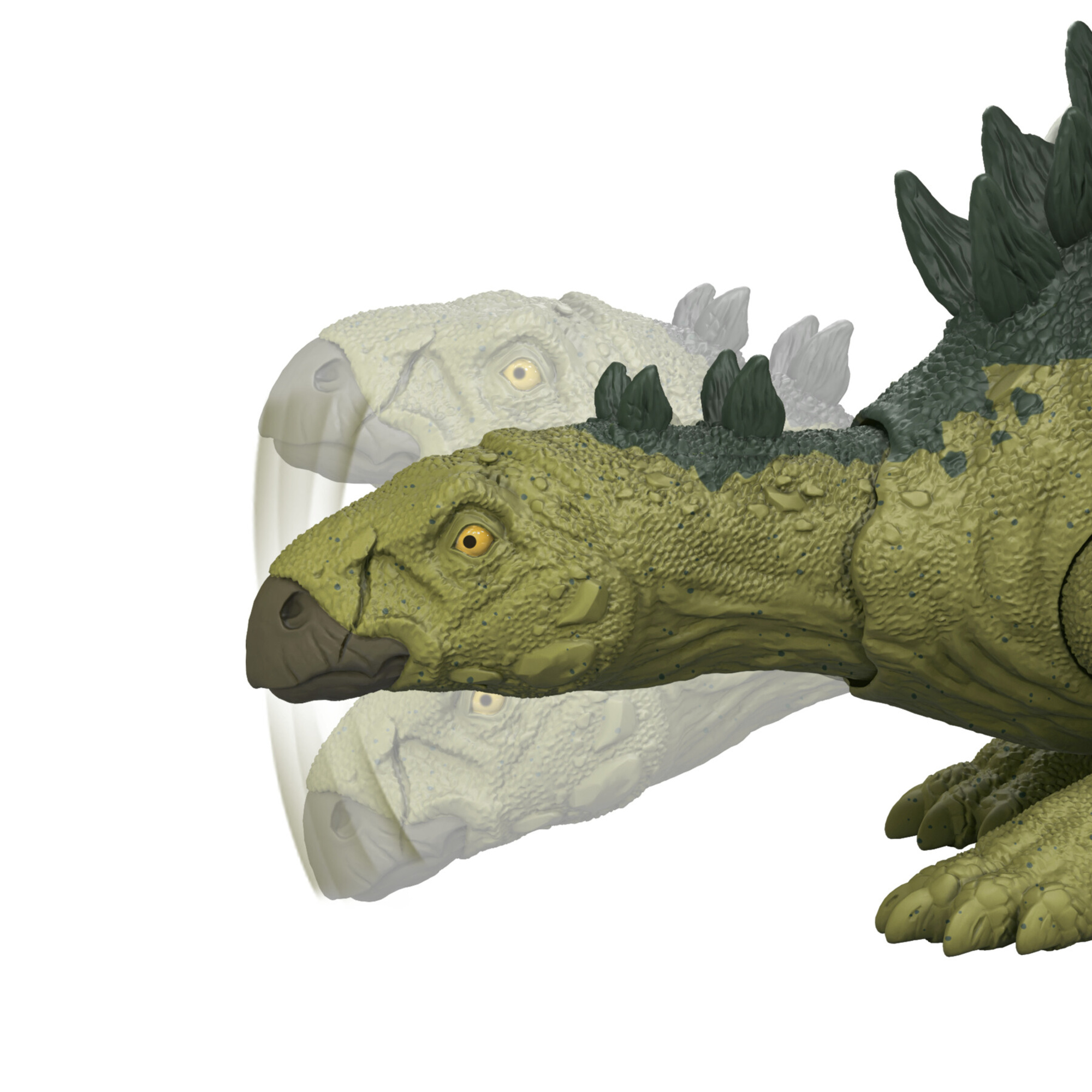 Mattel jurassic world attacco fatale - huayangosaurus con articolazioni e azione d'attacco - Jurassic World