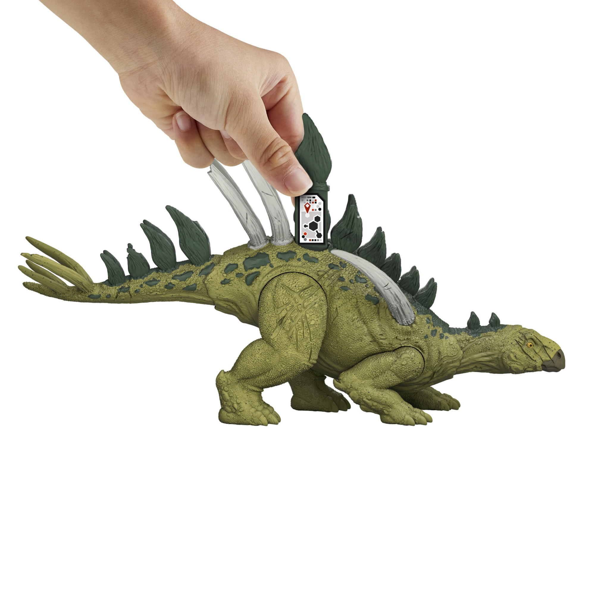 Mattel jurassic world attacco fatale - huayangosaurus con articolazioni e azione d'attacco - Jurassic World