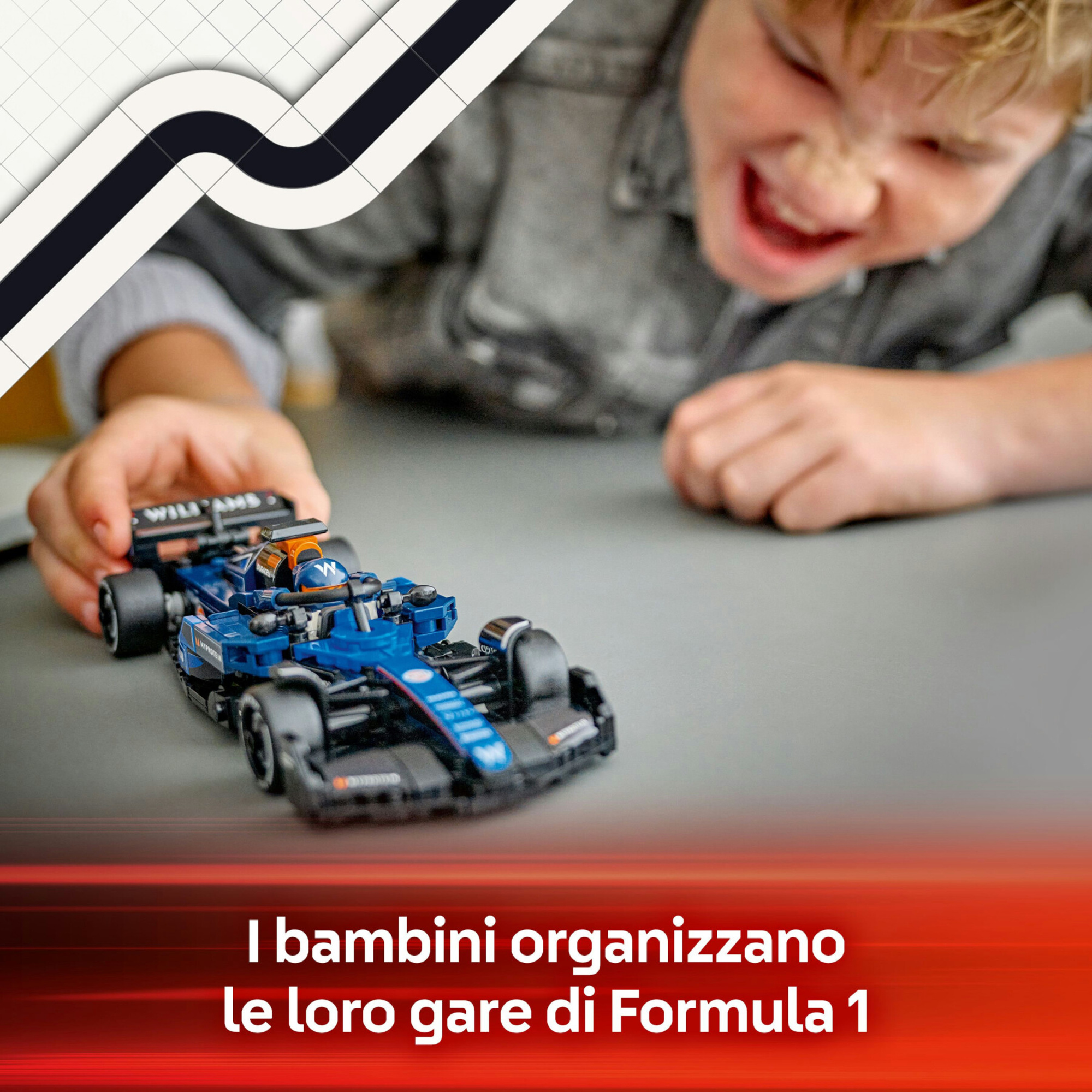 Lego speed champions 77249 auto da corsa f1 williams racing fw46 macchina giocattolo da collezione con minifigure, bambini 10+ - LEGO SPEED CHAMPIONS