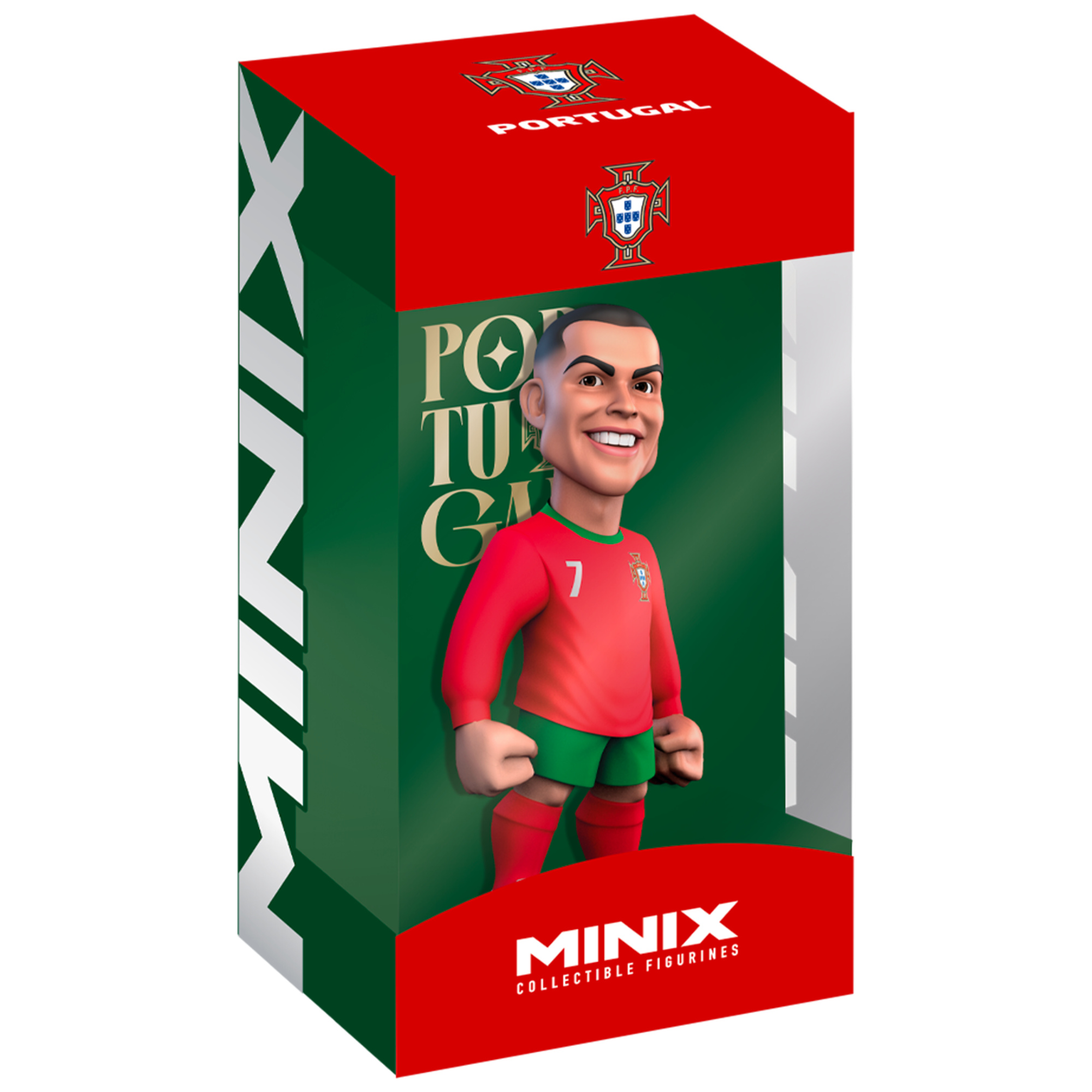 Minix collectible figurines - cristiano ronaldo - portogallo - 