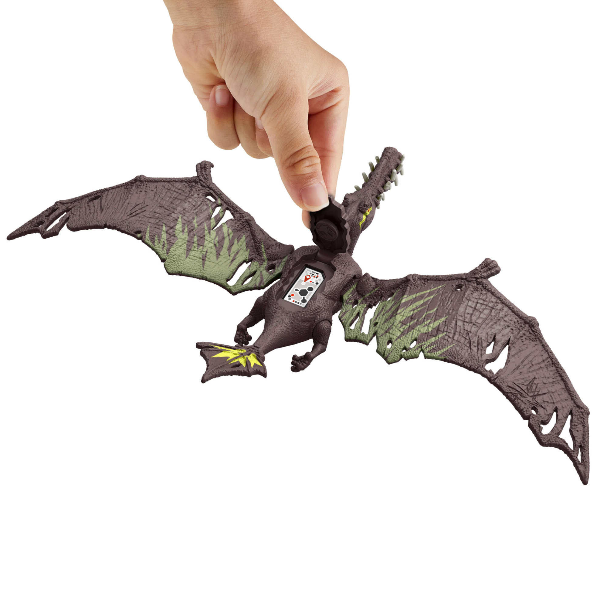 Mattel jurassic world attacco fatale - thapunngaka shawi con articolazioni e azione d'attacco - Jurassic World