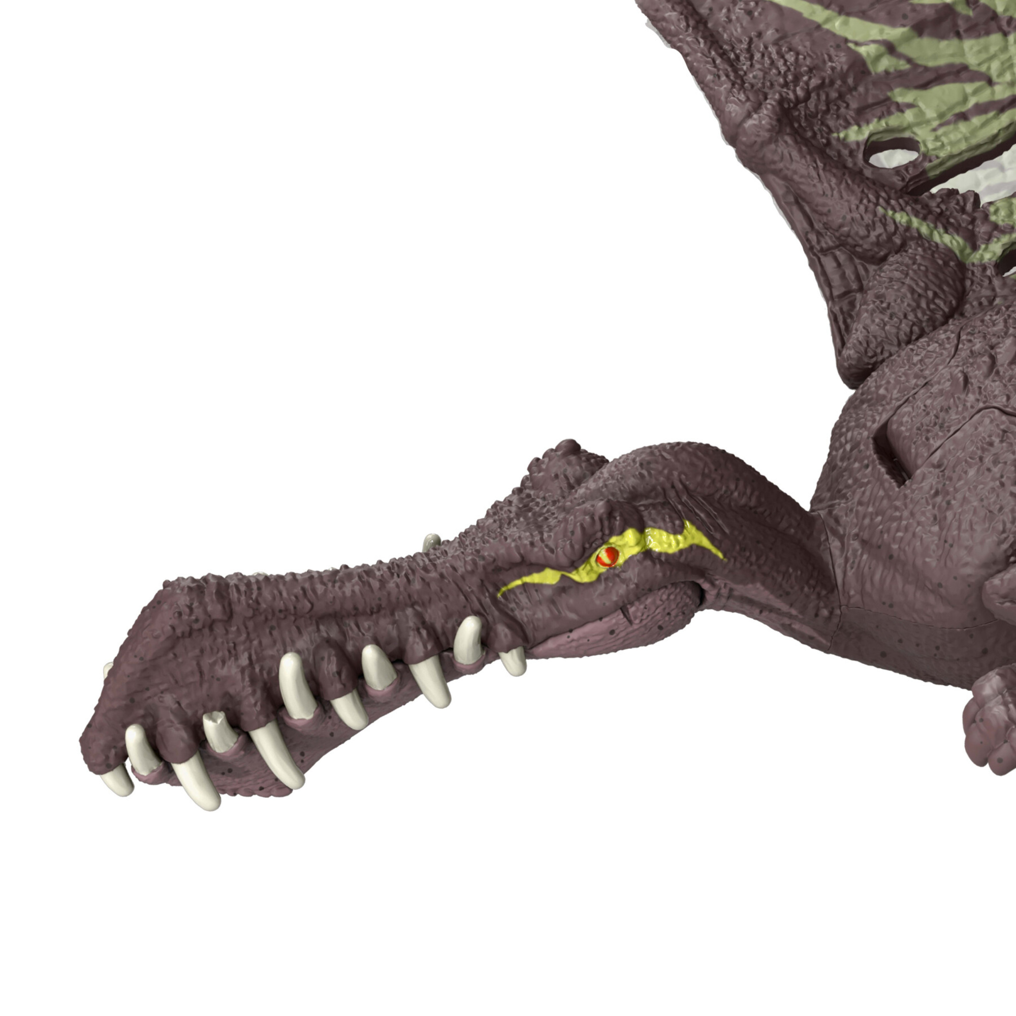 Mattel jurassic world attacco fatale - thapunngaka shawi con articolazioni e azione d'attacco - Jurassic World