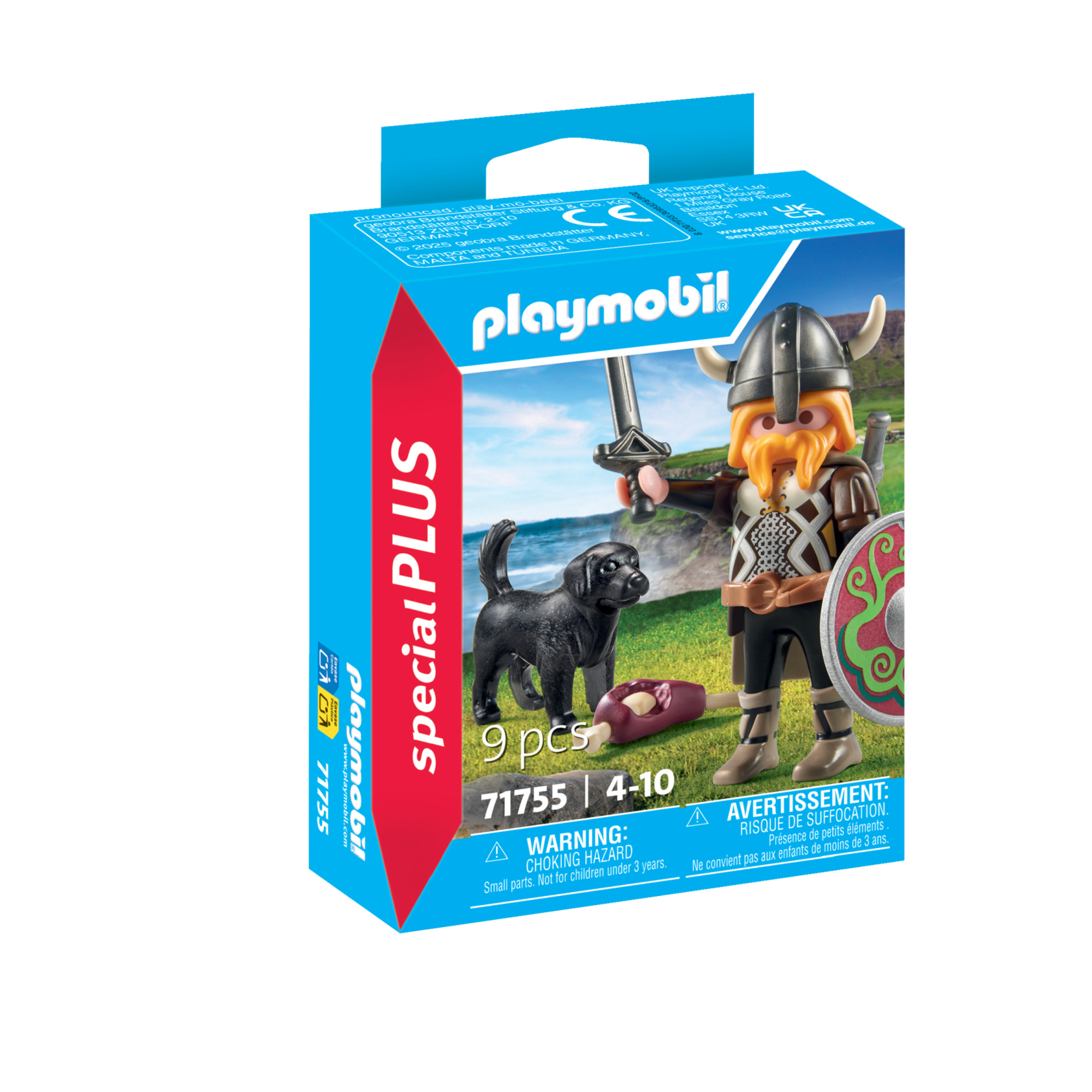 Playmobil 71755 - special plus vichingo con cane da guardia per bambini dai 4 anni - Playmobil