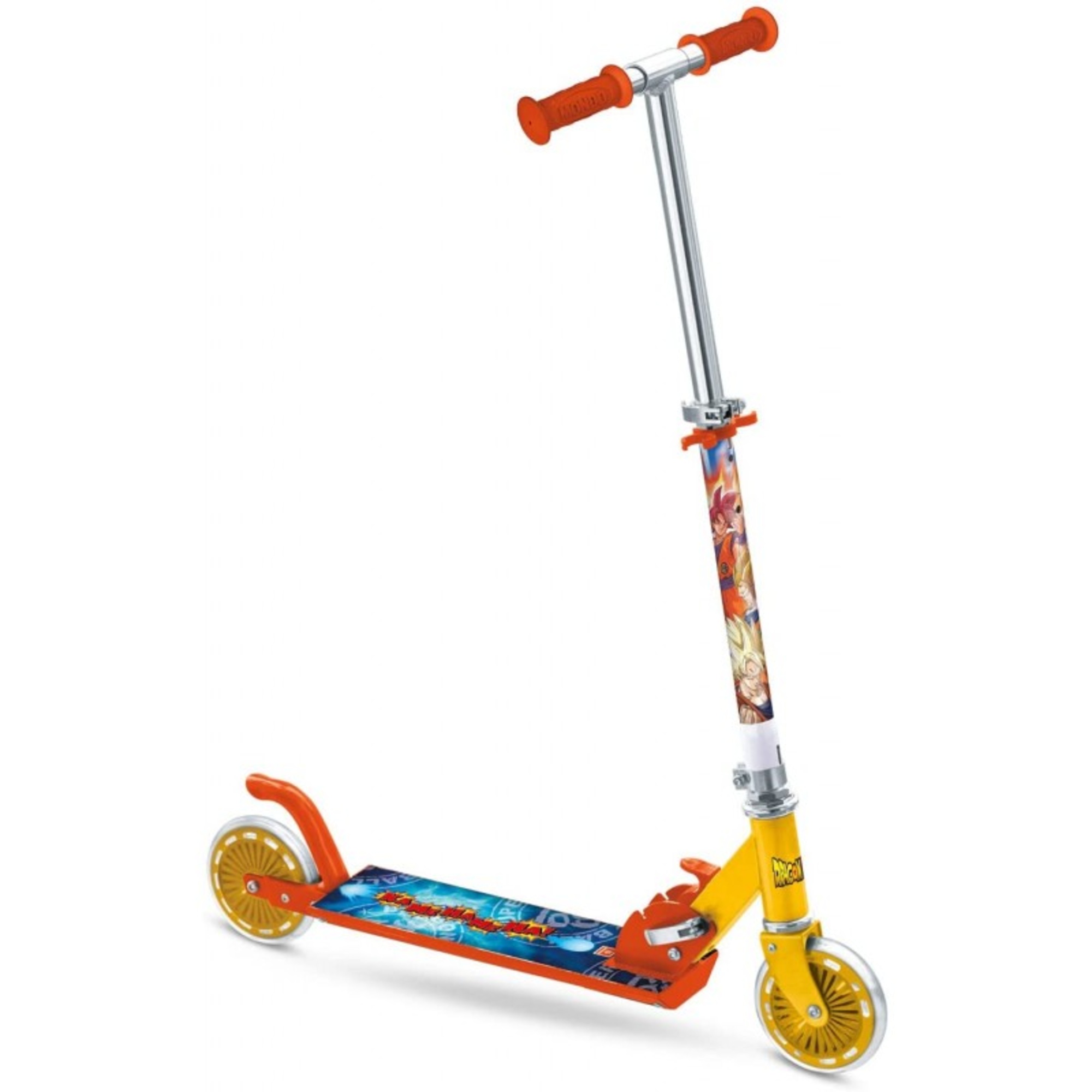 Monopattino 2 ruote pieghevole dragon ball per bambini - sicuro, leggero e regolabile - DRAGON BALL