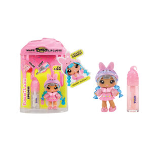 Yummiland x peeps – bambola singola assortita profumata con kit di lucidalabbra fai da te – 2 modelli assortiti venduti separatamente - YUMMILAND