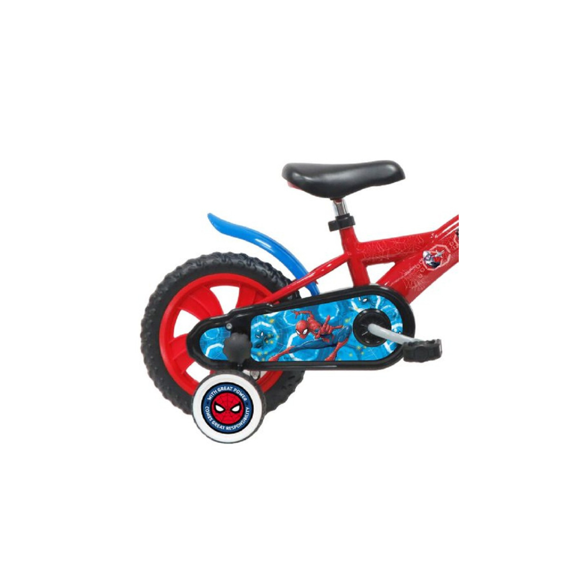 Bicicletta per bambini marvel spiderman 12" - perfetta per i piccoli eroi - Spiderman