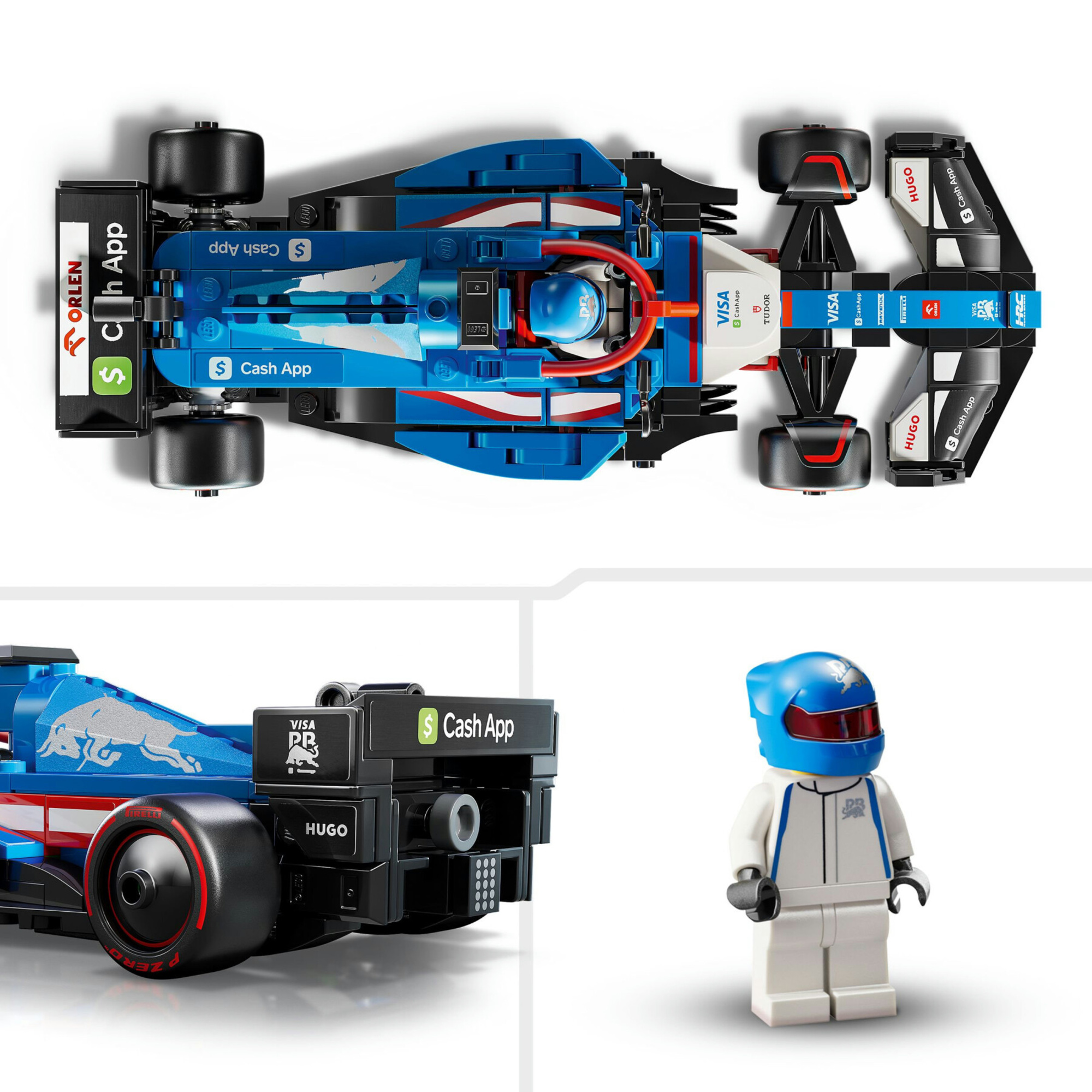 Lego speed champions 77246 auto da corsa f1 visa cash app rb vcarb 01 macchina da collezione, regalo per uomo, donna e adulti - LEGO SPEED CHAMPIONS