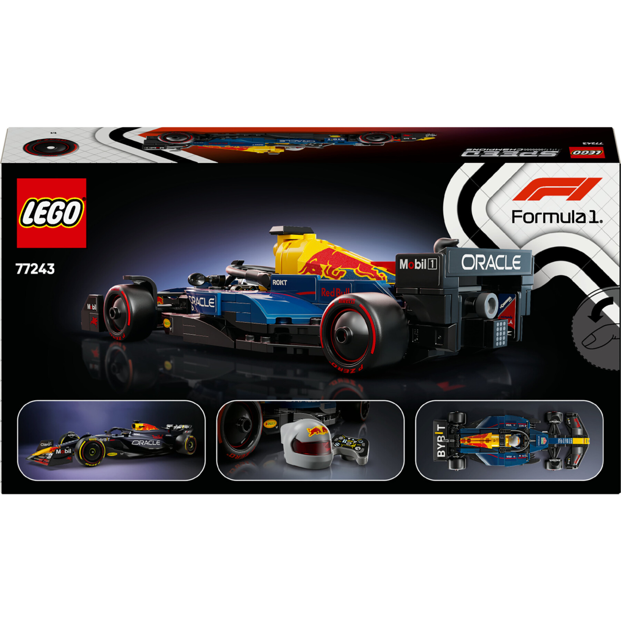 Lego speed champions 77243 auto da corsa f1 oracle red bull racing rb20 macchina da collezione, regalo uomo, donna e adulti - LEGO SPEED CHAMPIONS