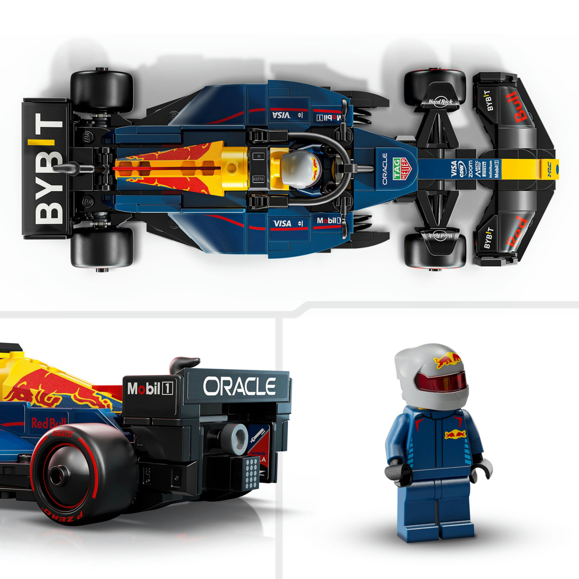 Lego speed champions 77243 auto da corsa f1 oracle red bull racing rb20 macchina da collezione, regalo uomo, donna e adulti - LEGO SPEED CHAMPIONS