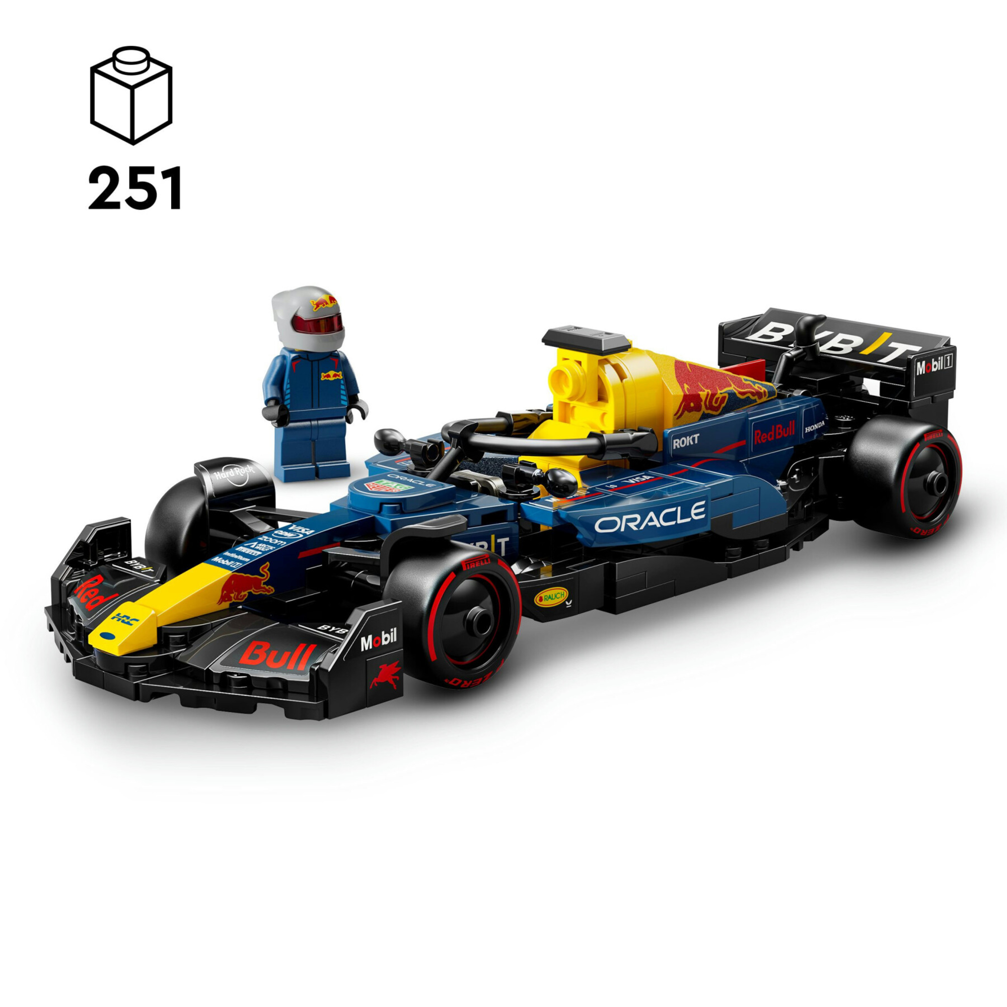 Lego speed champions 77243 auto da corsa f1 oracle red bull racing rb20 macchina da collezione, regalo uomo, donna e adulti - LEGO SPEED CHAMPIONS