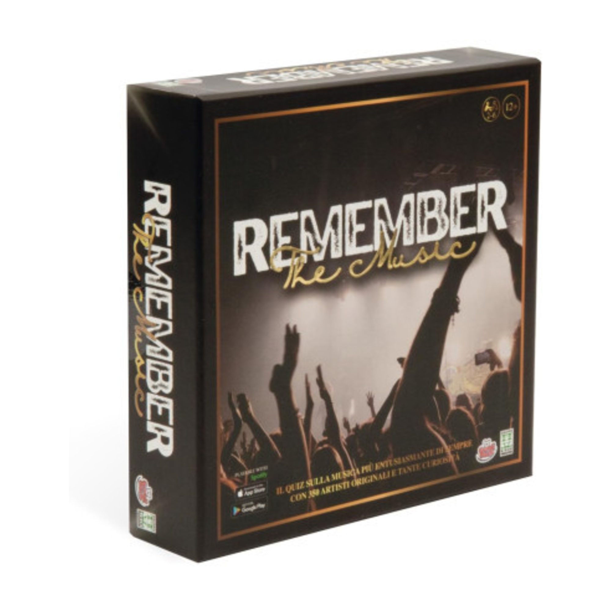 Remember the music: il gioco musicale con 300 artisti, quiz e qrcode spotify - 2-6 giocatori - 12+ - 3D MAGIC