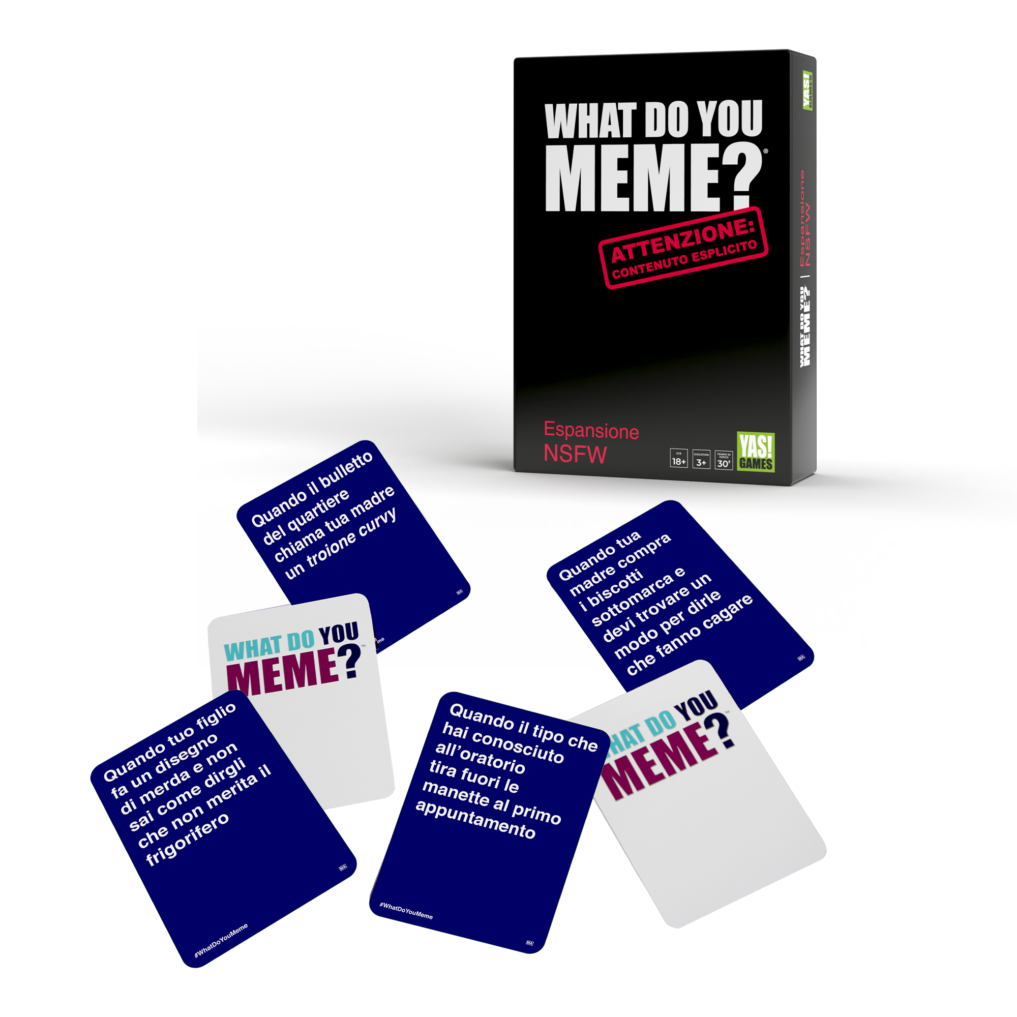 What do you meme? espansione nsfw - yas!games - l'unico in italiano - ROCCO GIOCATTOLI