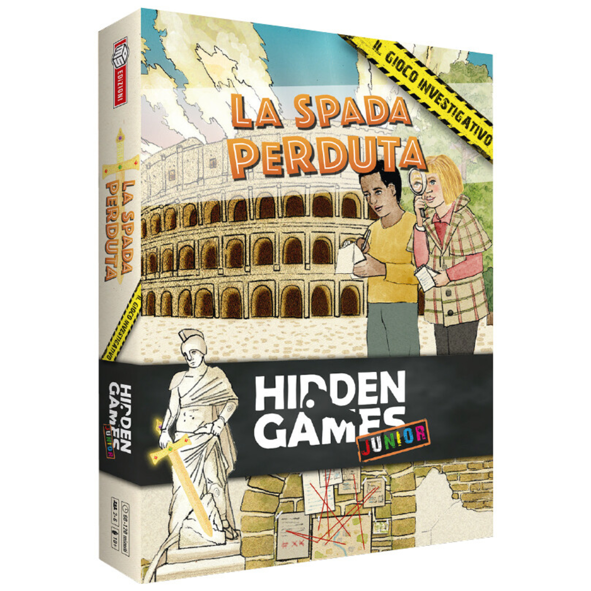 Hidden games junior - la spada perduta - gioco investigativo per bambini -2-6 giocatori - 10+ - -- No Brand --