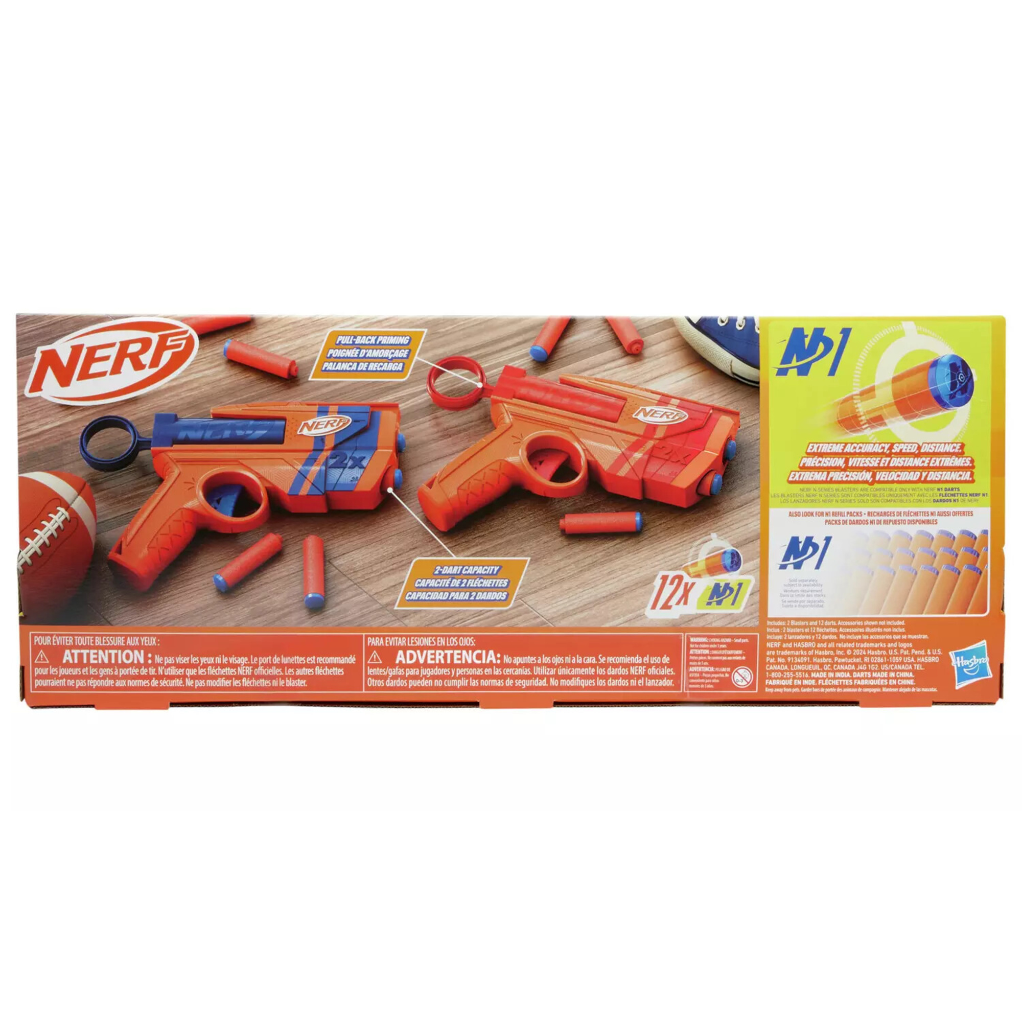 Nerf n-series blasters & set dardi n1 - precisione e potenza nerf - NERF
