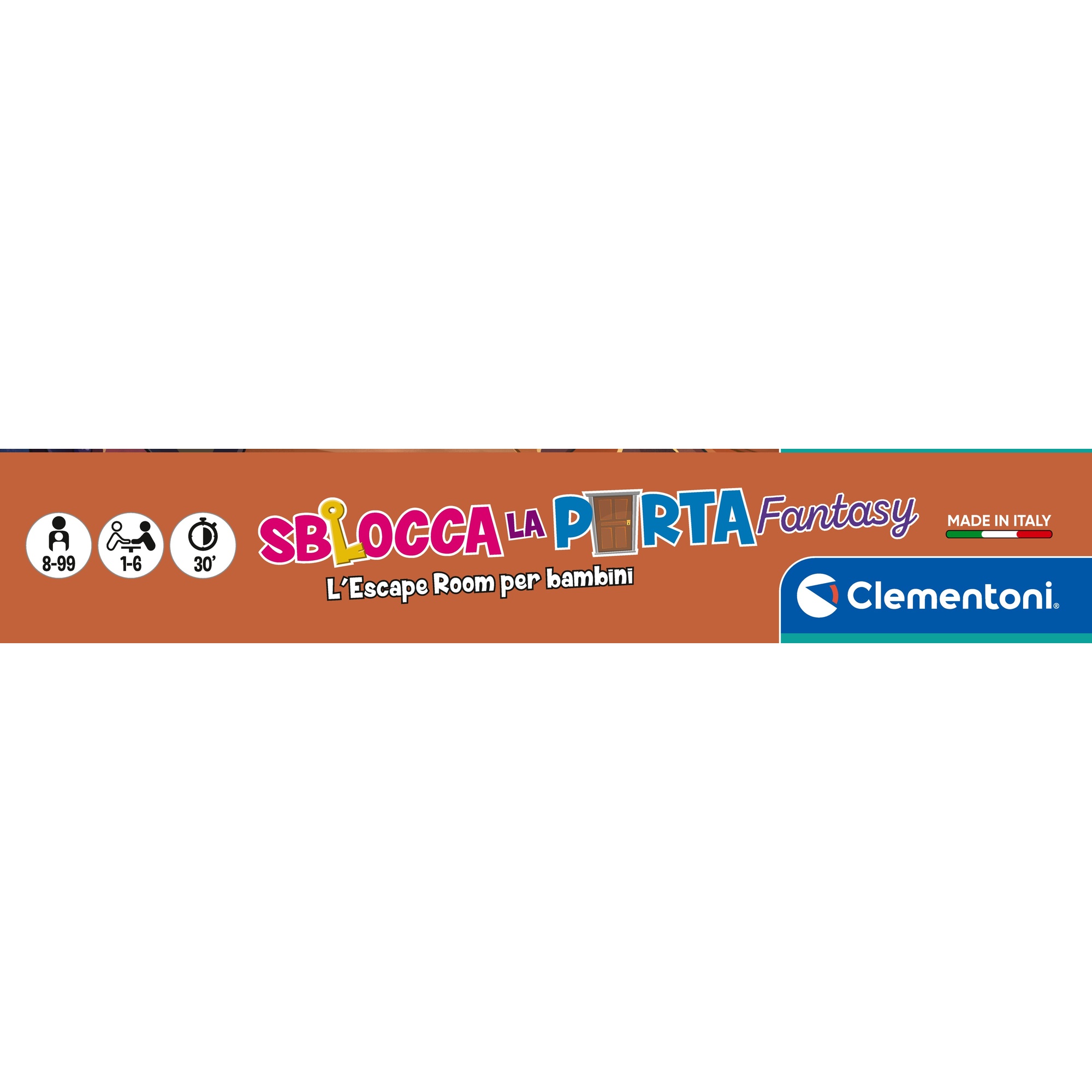 Clementoni sblocca la porta fantasy 16587 – gioco educativo sblocca la porta - CLEMENTONI