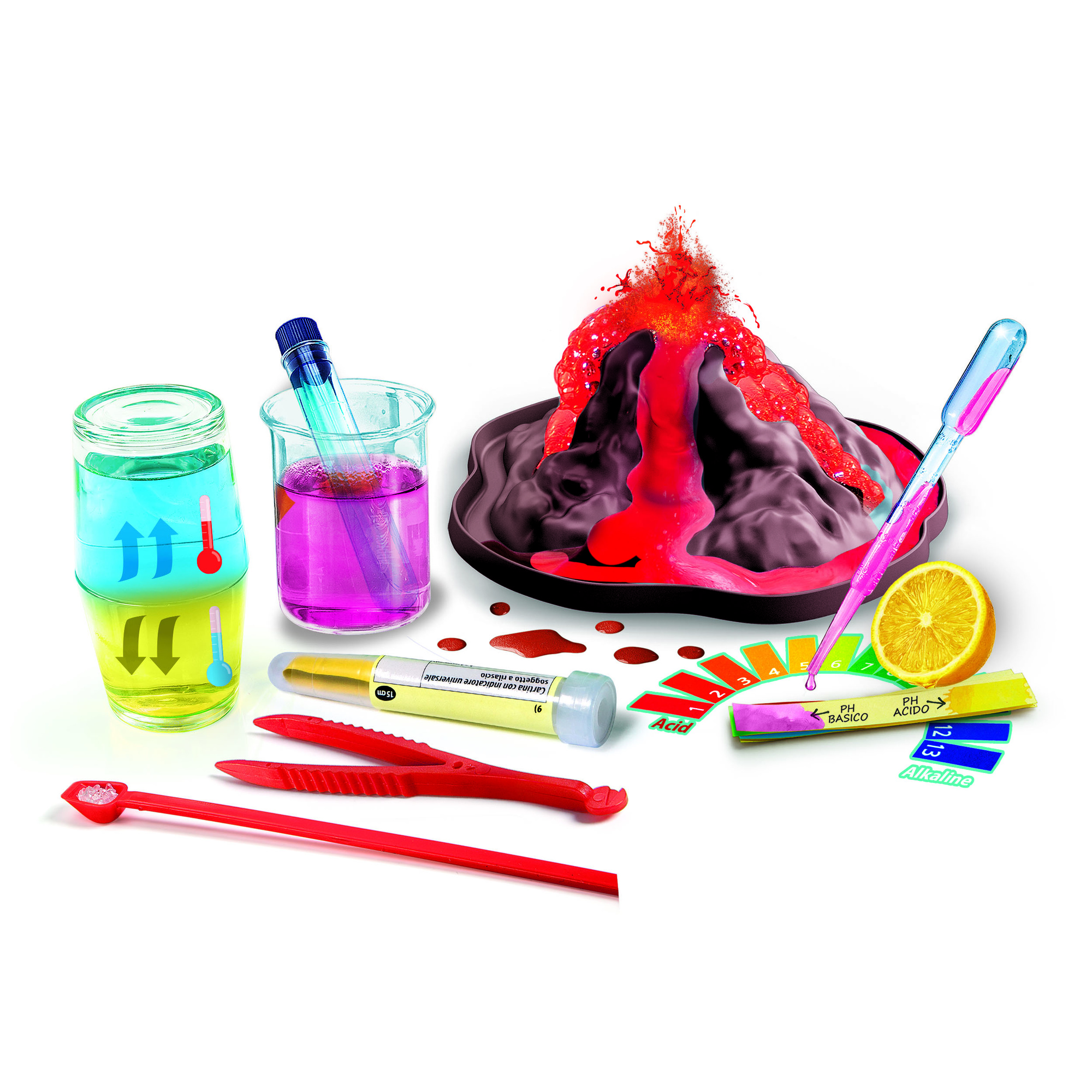 Clementoni scienza & gioco i migliori 50 esperimenti 19430 – kit di esperimenti scientifici - CLEMENTONI