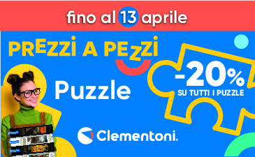 20% SU TUTTI I PUZZLE CLEMENTONI