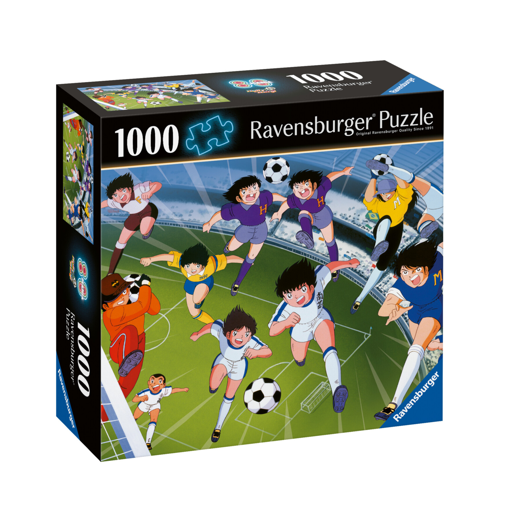 Ravensburger puzzle holly & benji - 1000 pezzi + poster - sfida per nostalgici - RAVENSBURGER