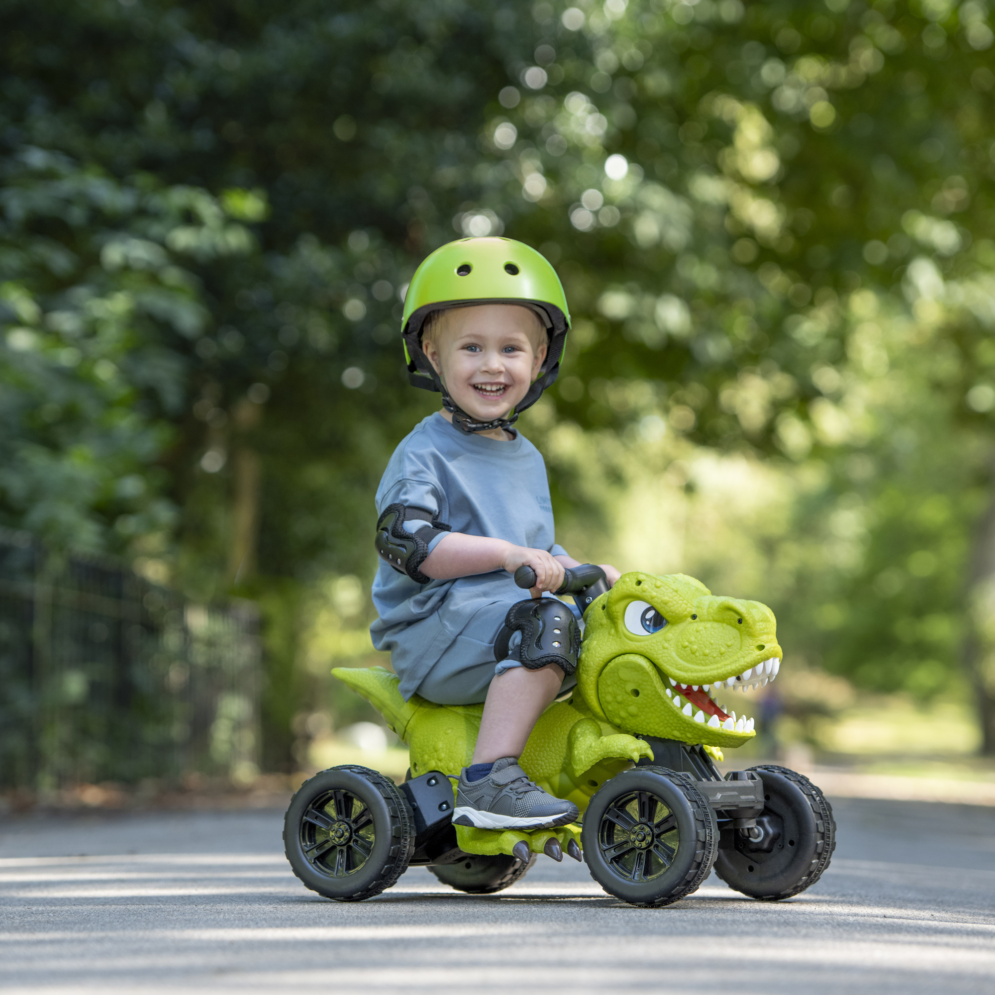 Dino quad – il quad dinosauro con suoni e bocca animata - 2+ - sun & sport - SUN&SPORT
