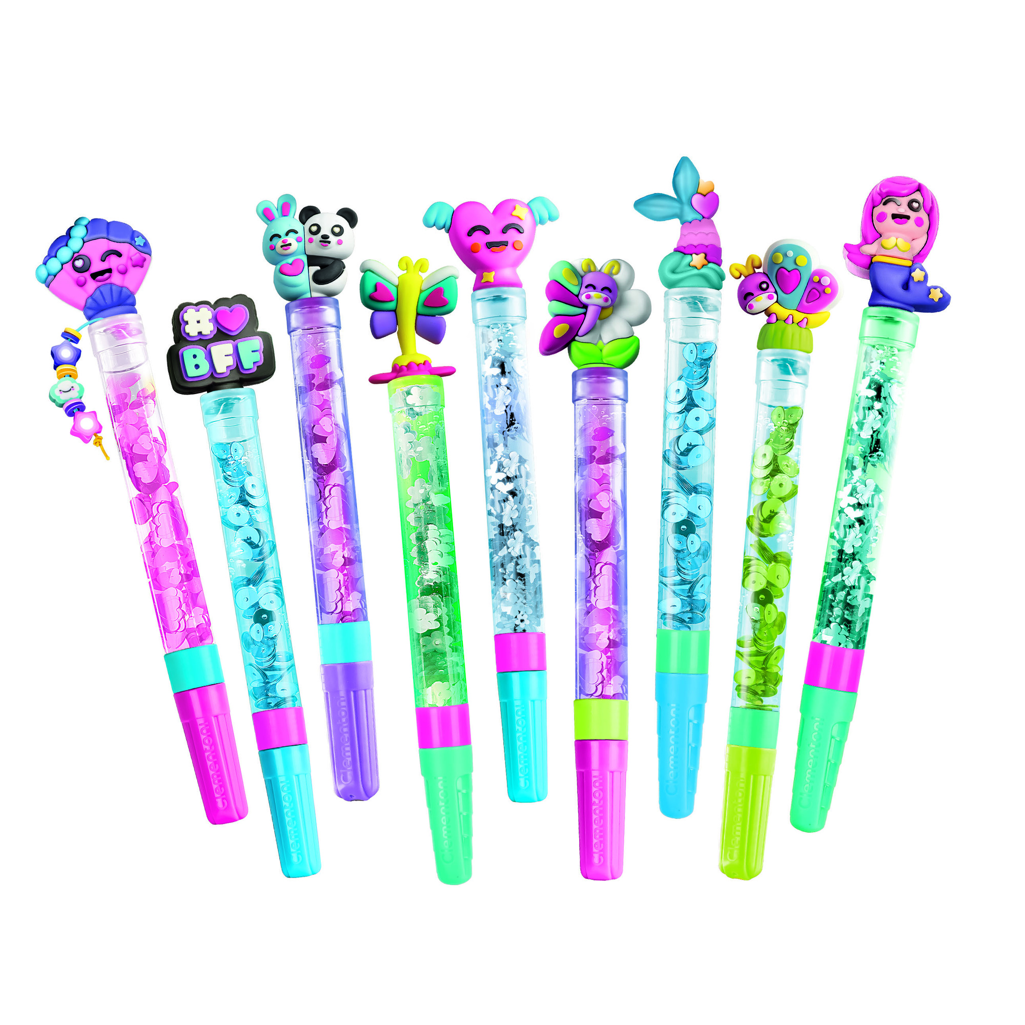 Clementoni create your pens expo 18869 – kit per creare penne colorate - CLEMENTONI
