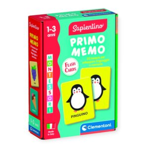 Clementoni - montessori flashcards baby - primo memo - 16830 - SAPIENTINO