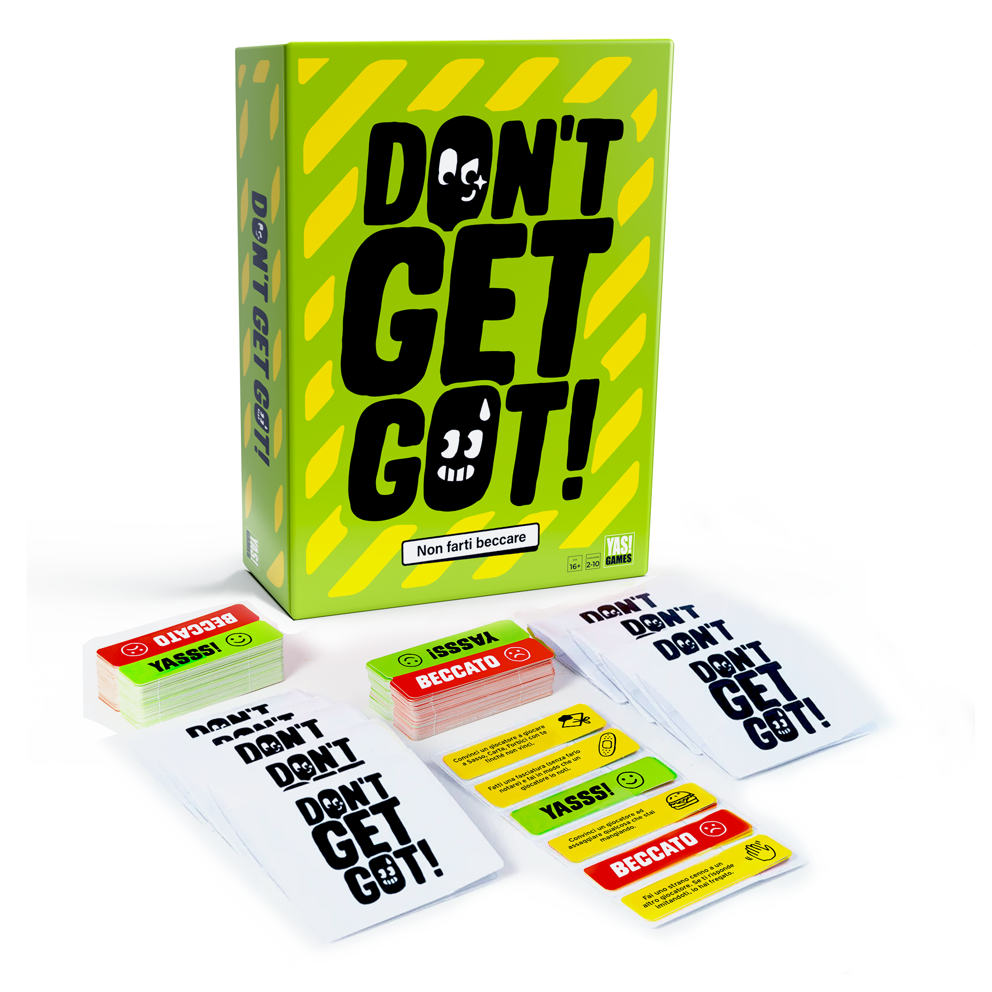 Don't get got! - yas!games - l'unico in italiano - party games - ROCCO GIOCATTOLI