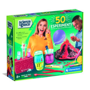 Clementoni scienza & gioco i migliori 50 esperimenti 19430 – kit di esperimenti scientifici - CLEMENTONI